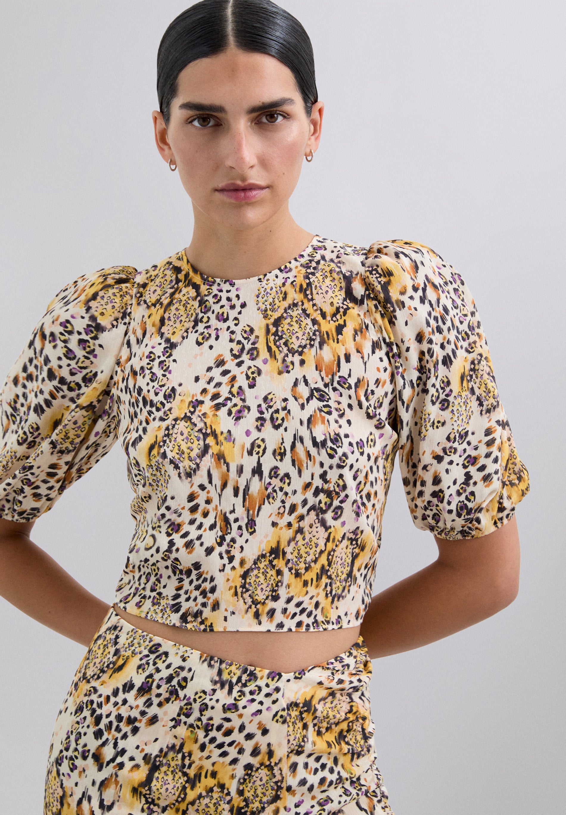 TOP ANIMAL PRINT