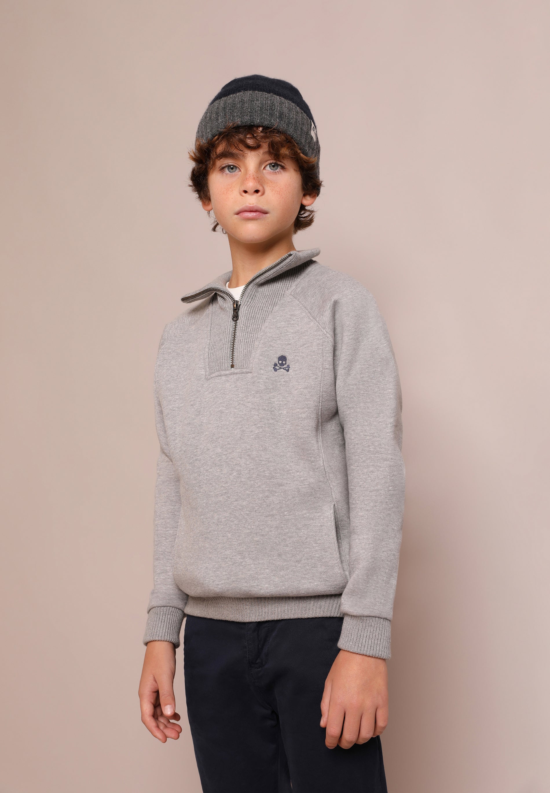 SUDADERA CREMALLERA