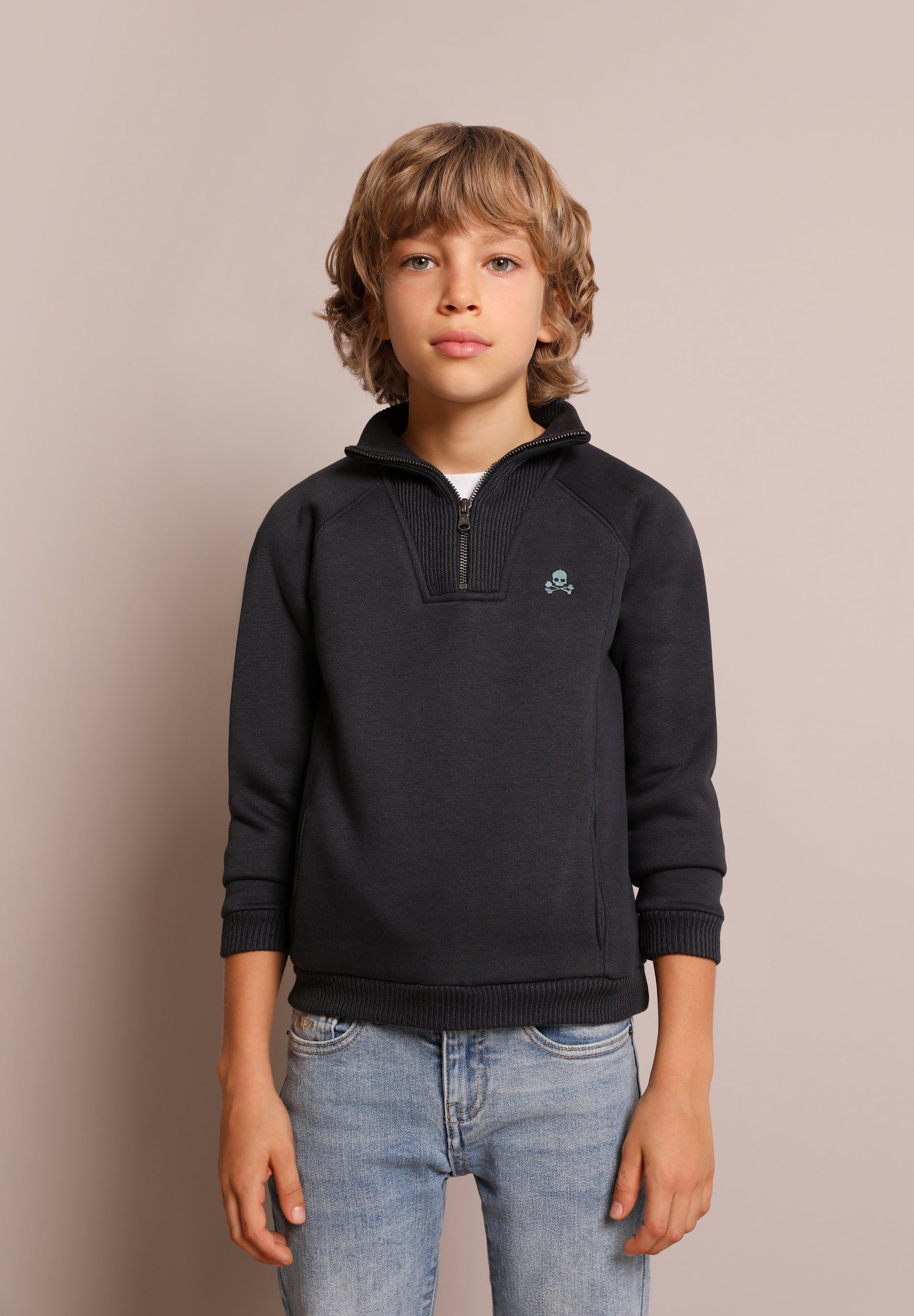 SUDADERA CREMALLERA