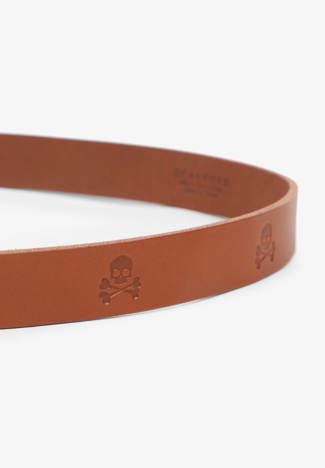 CINTURÓN CALAVERAS GRABADAS - Scalpers