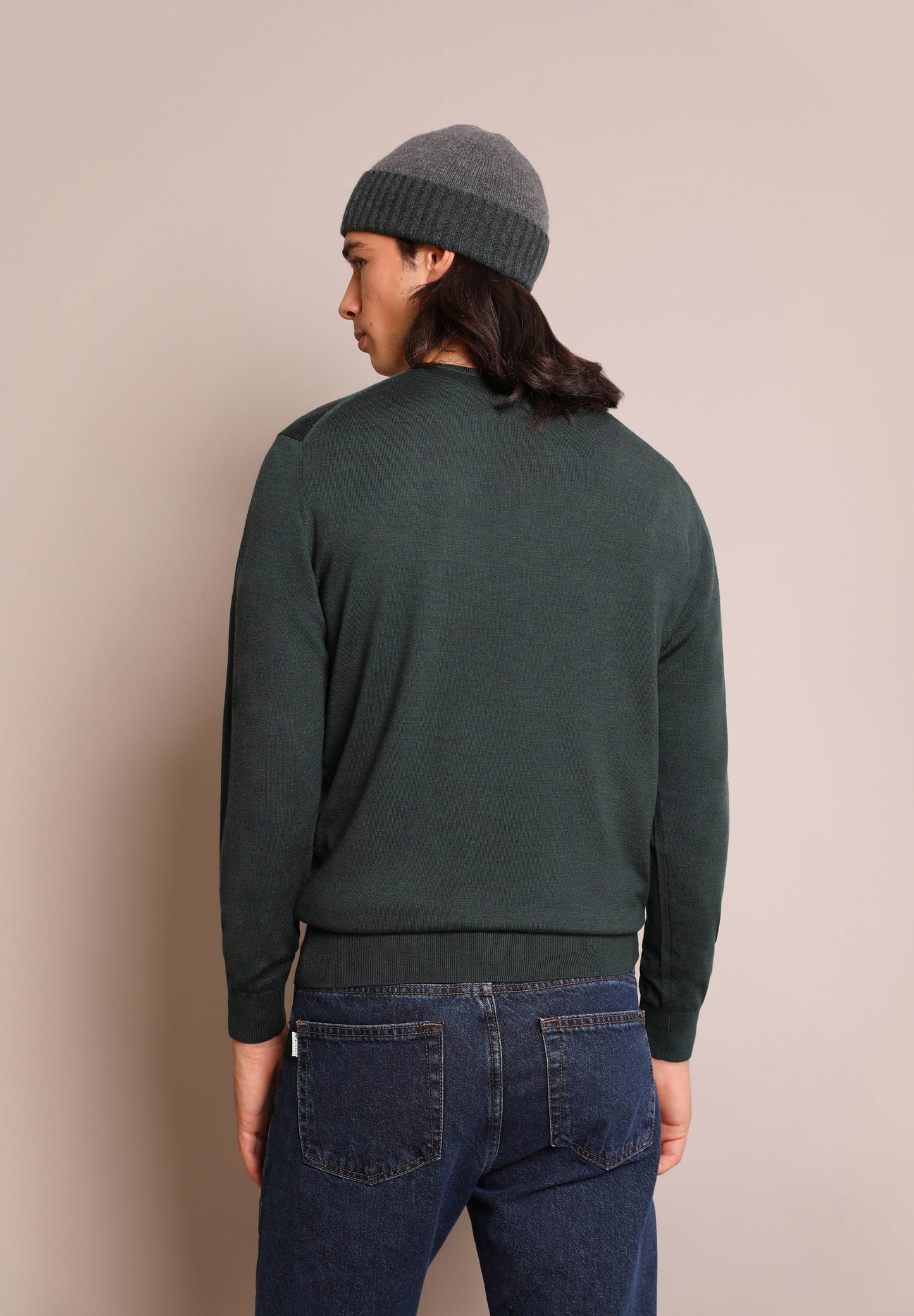 JERSEY CUELLO PICO CALAVERA LANA