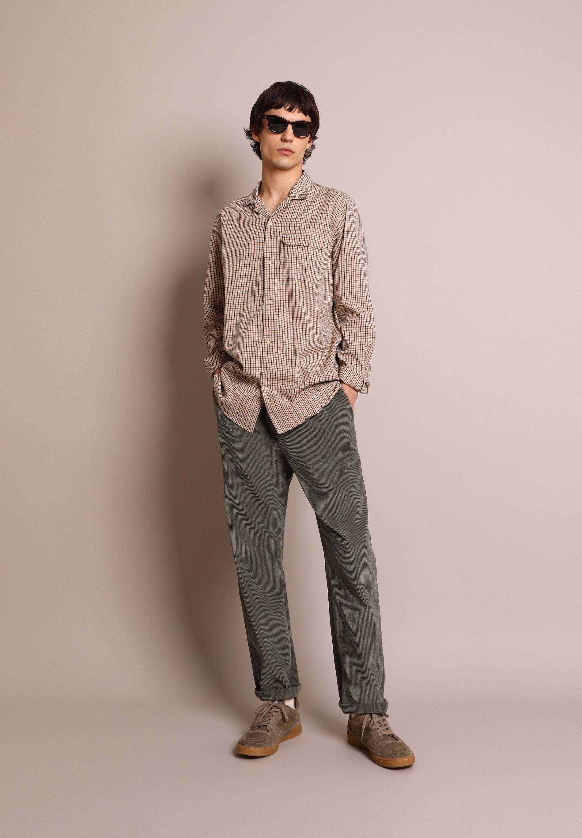 CAMISA CUADROS PIJAMERA