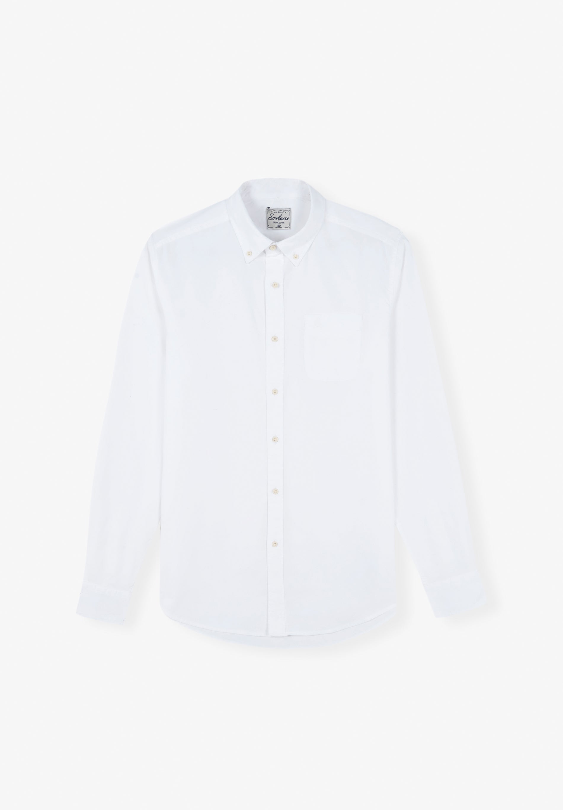 CAMISA BOLSILLO CUELLO BOTONES