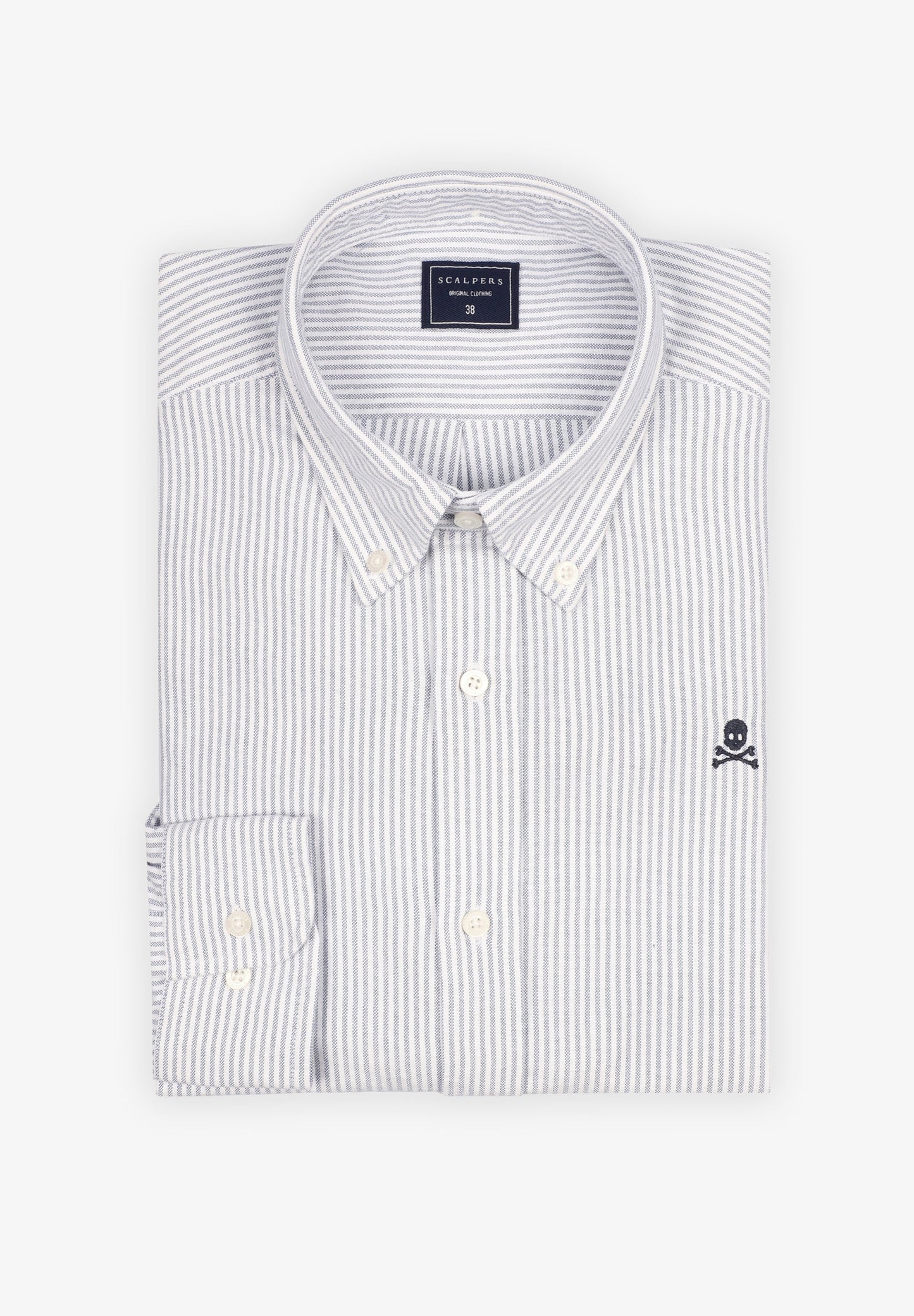 CAMISA OXFORD CUELLO BOTONES