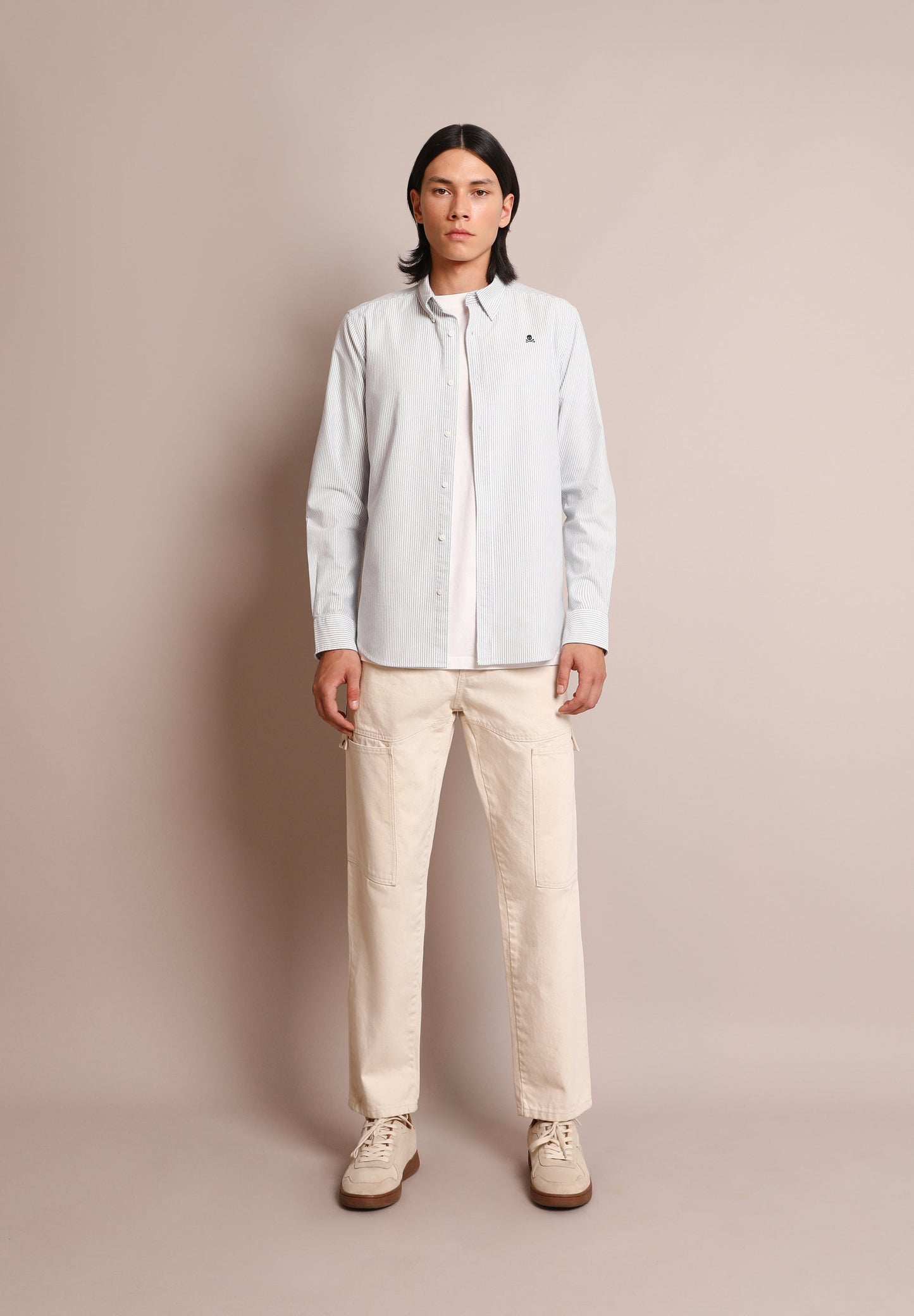 CAMISA OXFORD CUELLO BOTONES