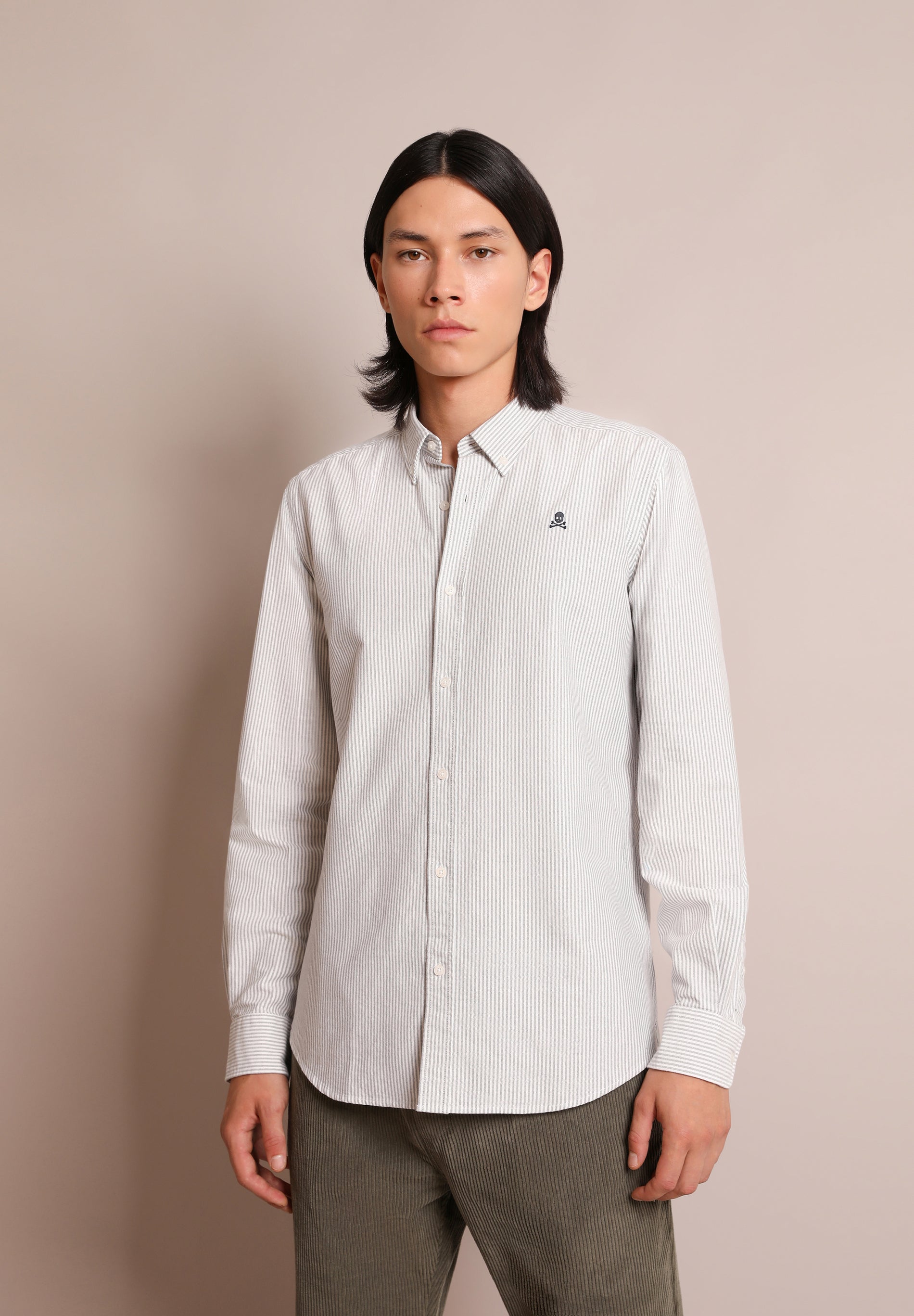 CAMISA OXFORD CUELLO BOTONES