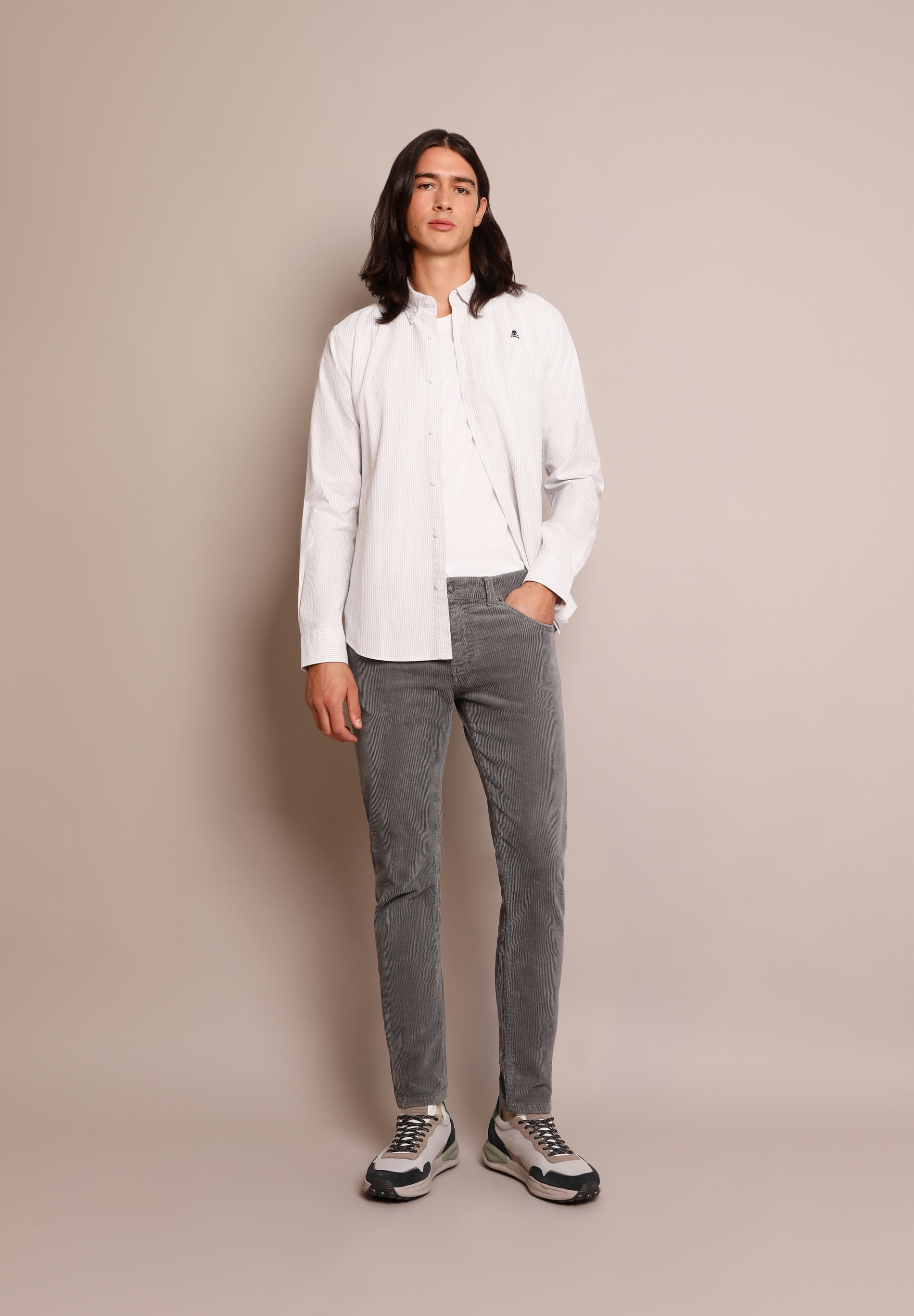 CAMISA OXFORD CUELLO BOTONES