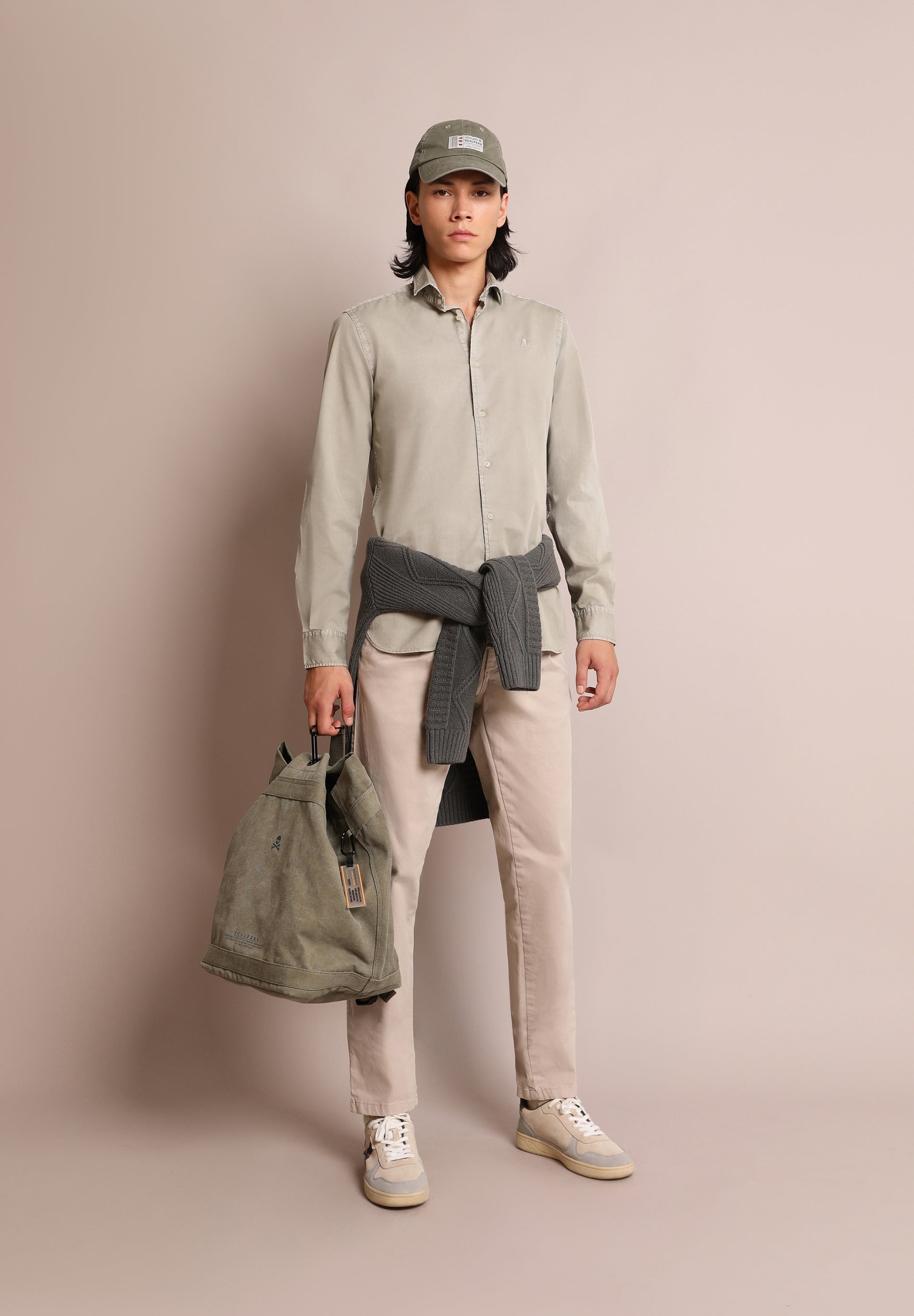 CAMISA LAVADA CALAVERA