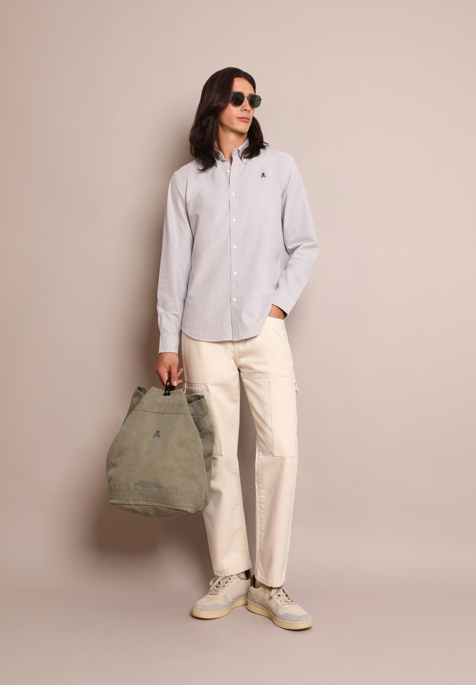 CAMISA OXFORD CUELLO BOTONES
