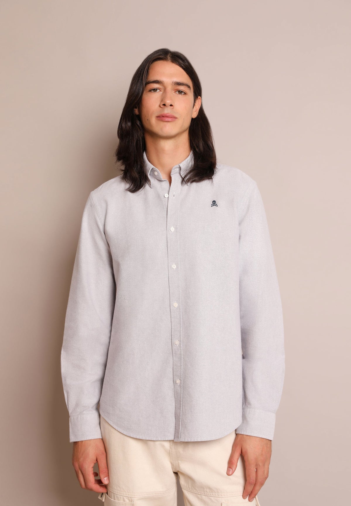 CAMISA OXFORD CUELLO BOTONES