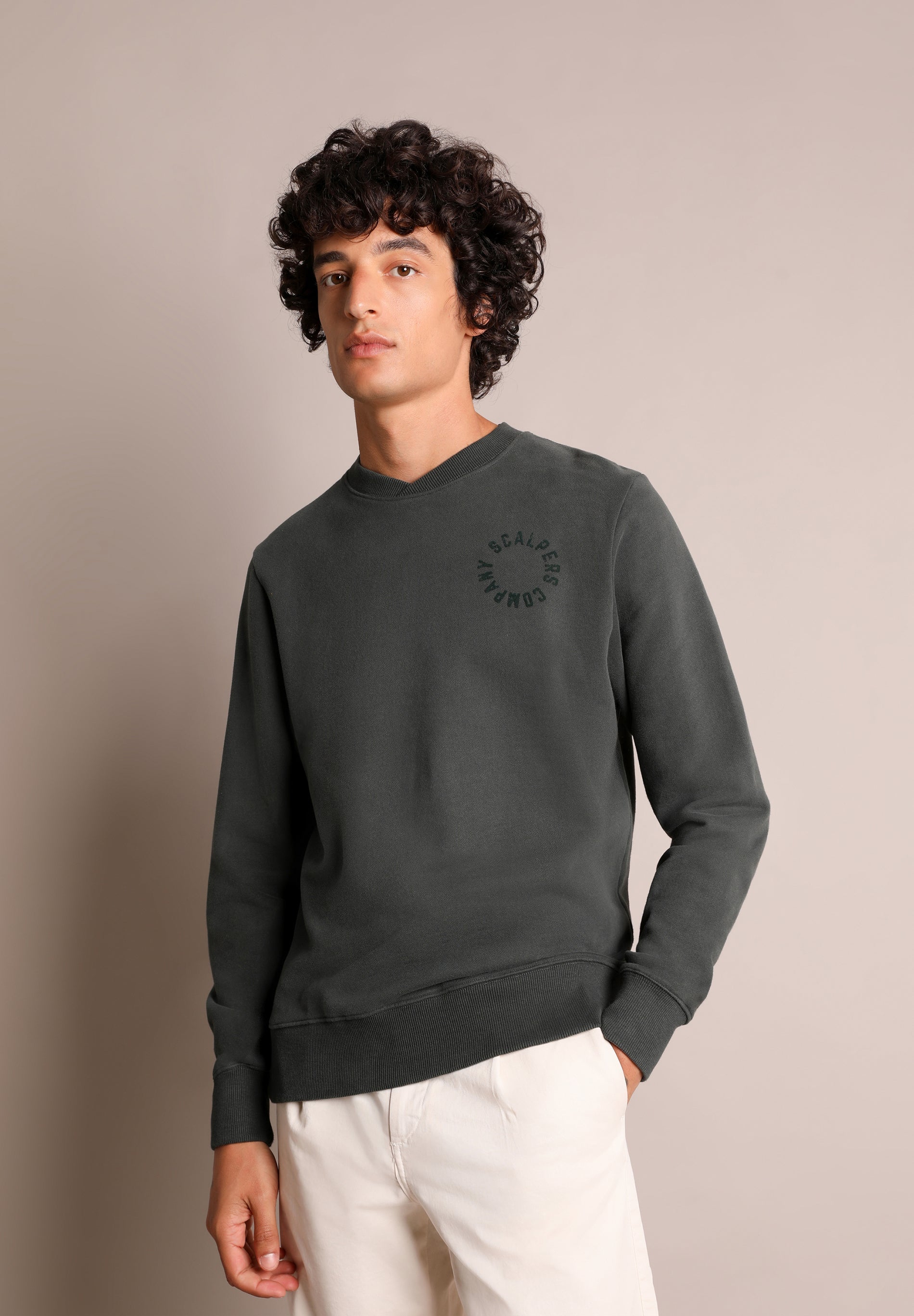 SUDADERA LOGO CIRCULAR