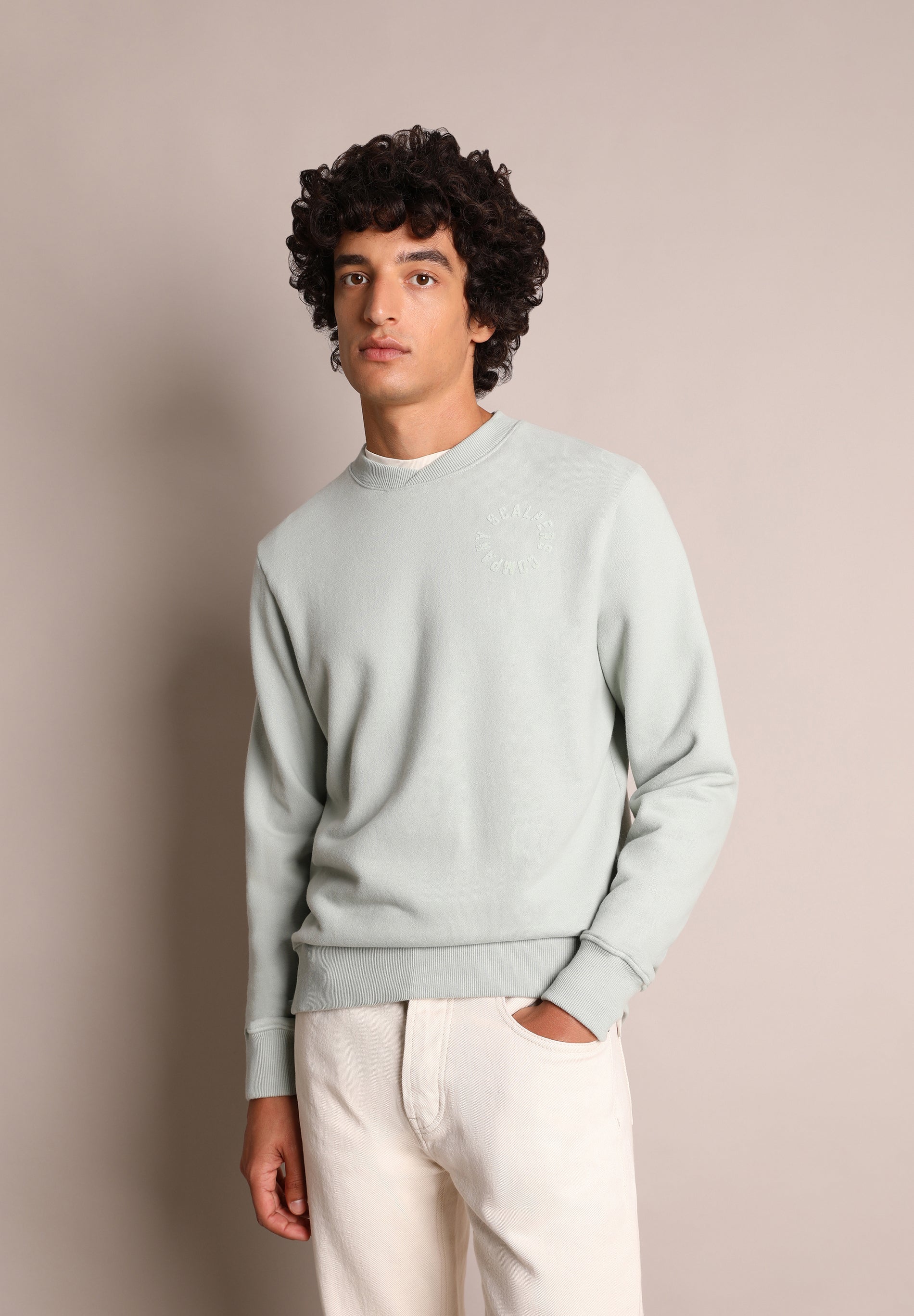 SUDADERA LOGO CIRCULAR