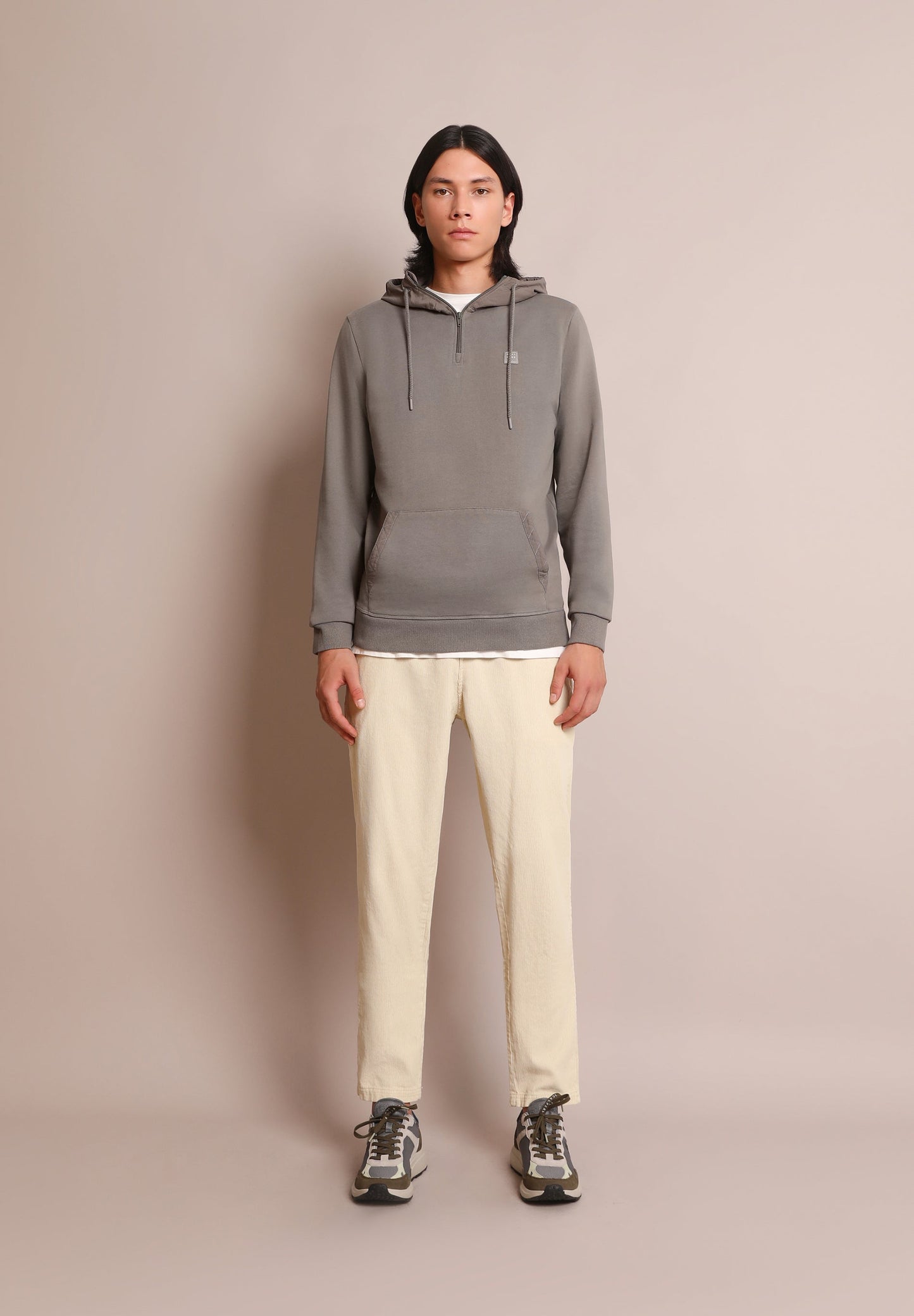 SUDADERA CAPUCHA CREMALLERA