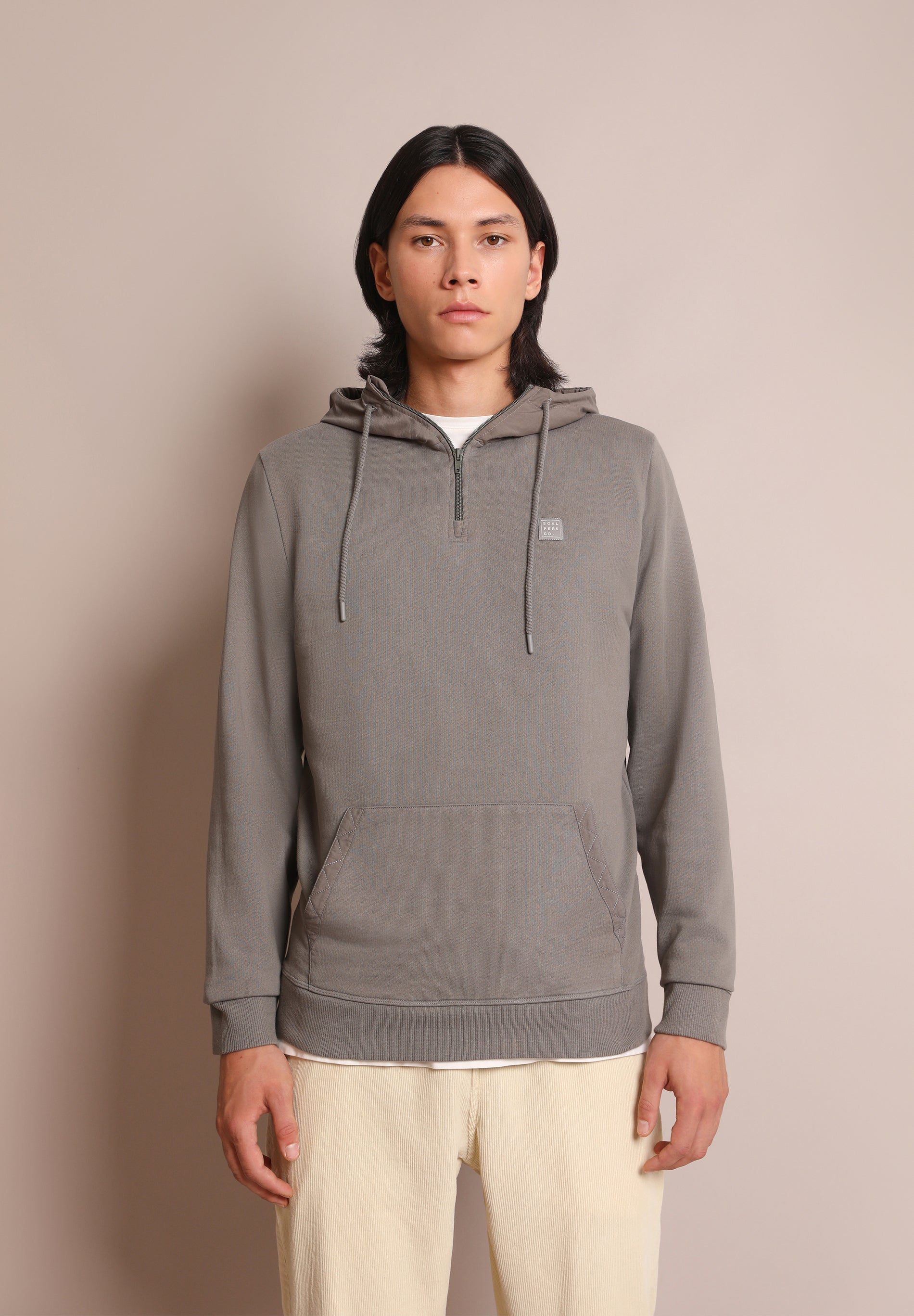 SUDADERA CAPUCHA CREMALLERA