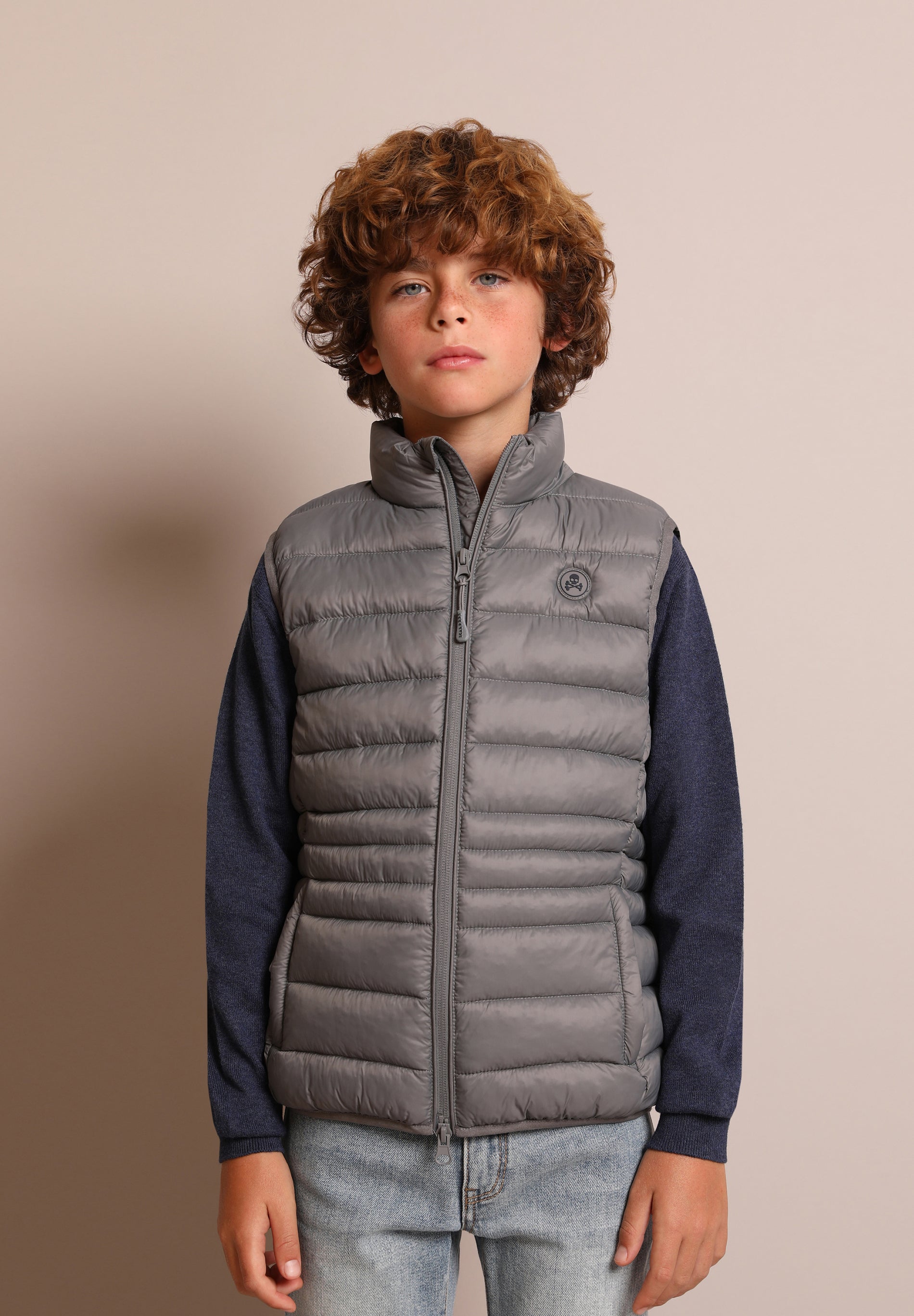 CHALECO ACOLCHADO CALAVERA