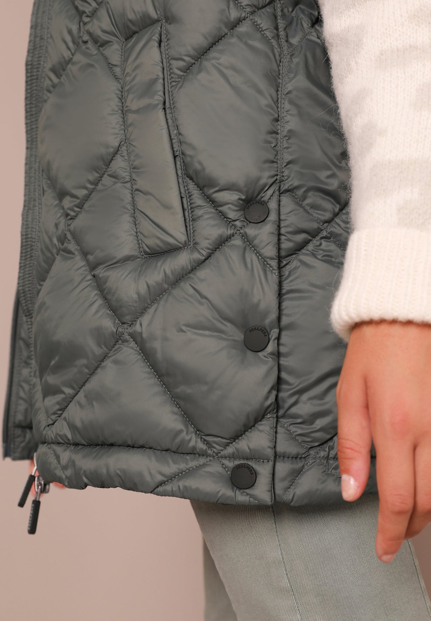 ABRIGO MANGAS DESMONTABLES ACOLCHADO