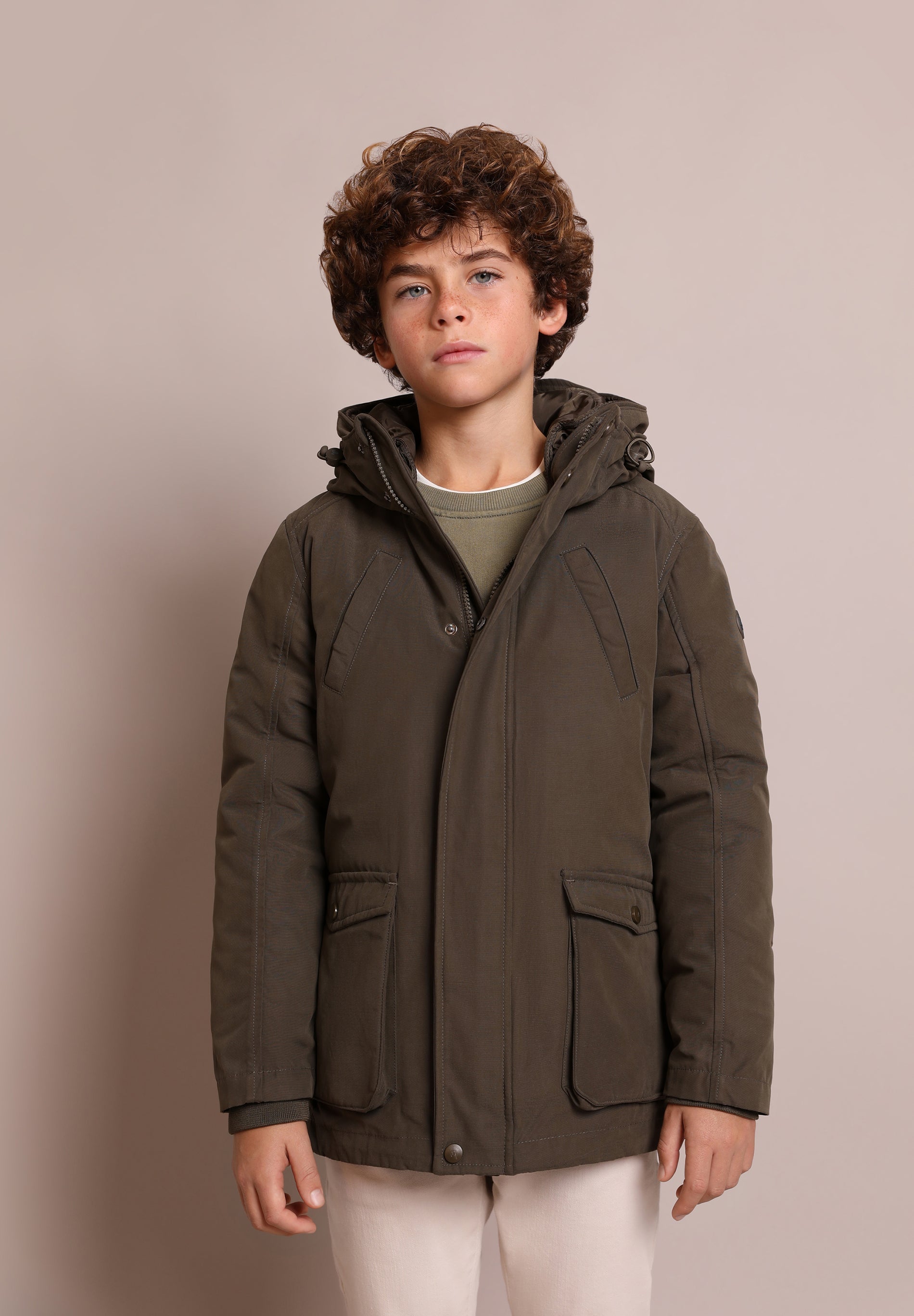 PARKA GUATEADA BOLSILLOS