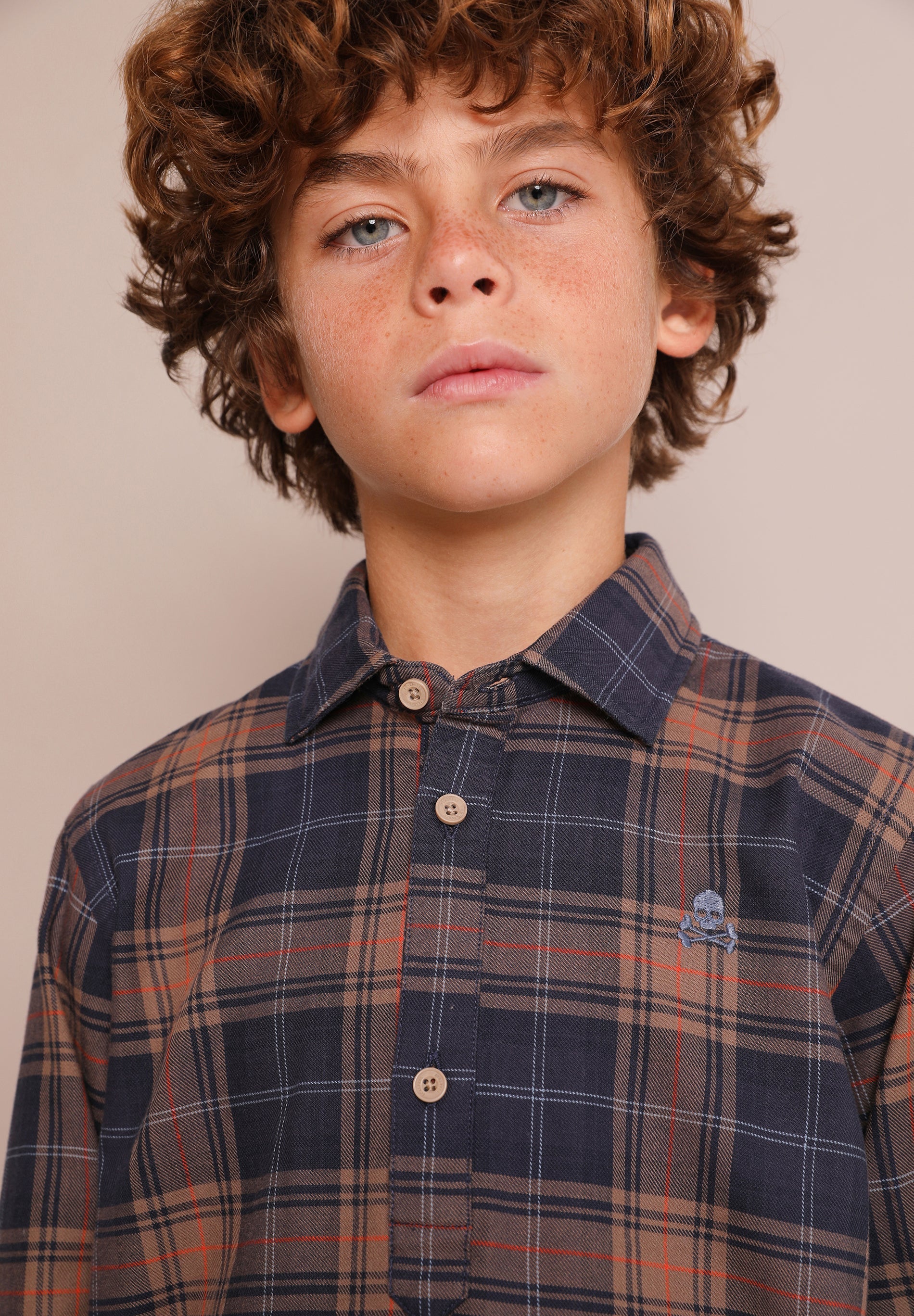 CAMISA POLERA CUADROS VENTANA