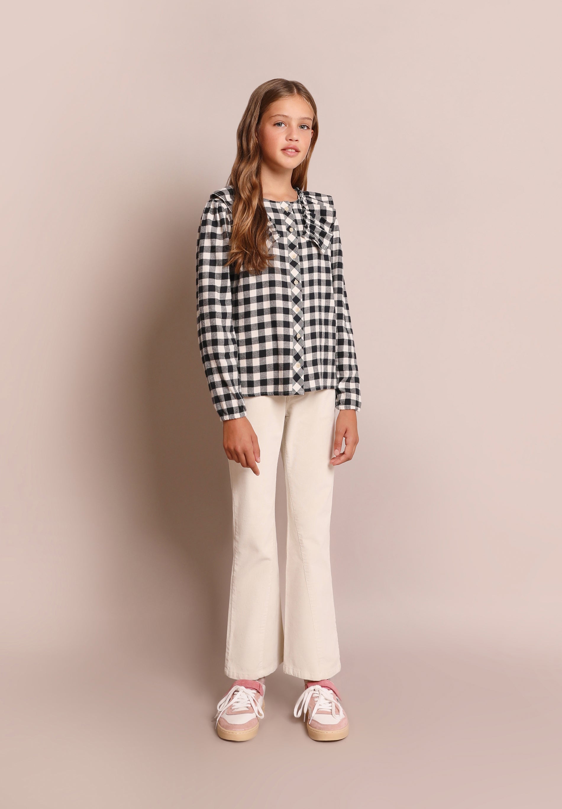 BLUSA VOLANTE