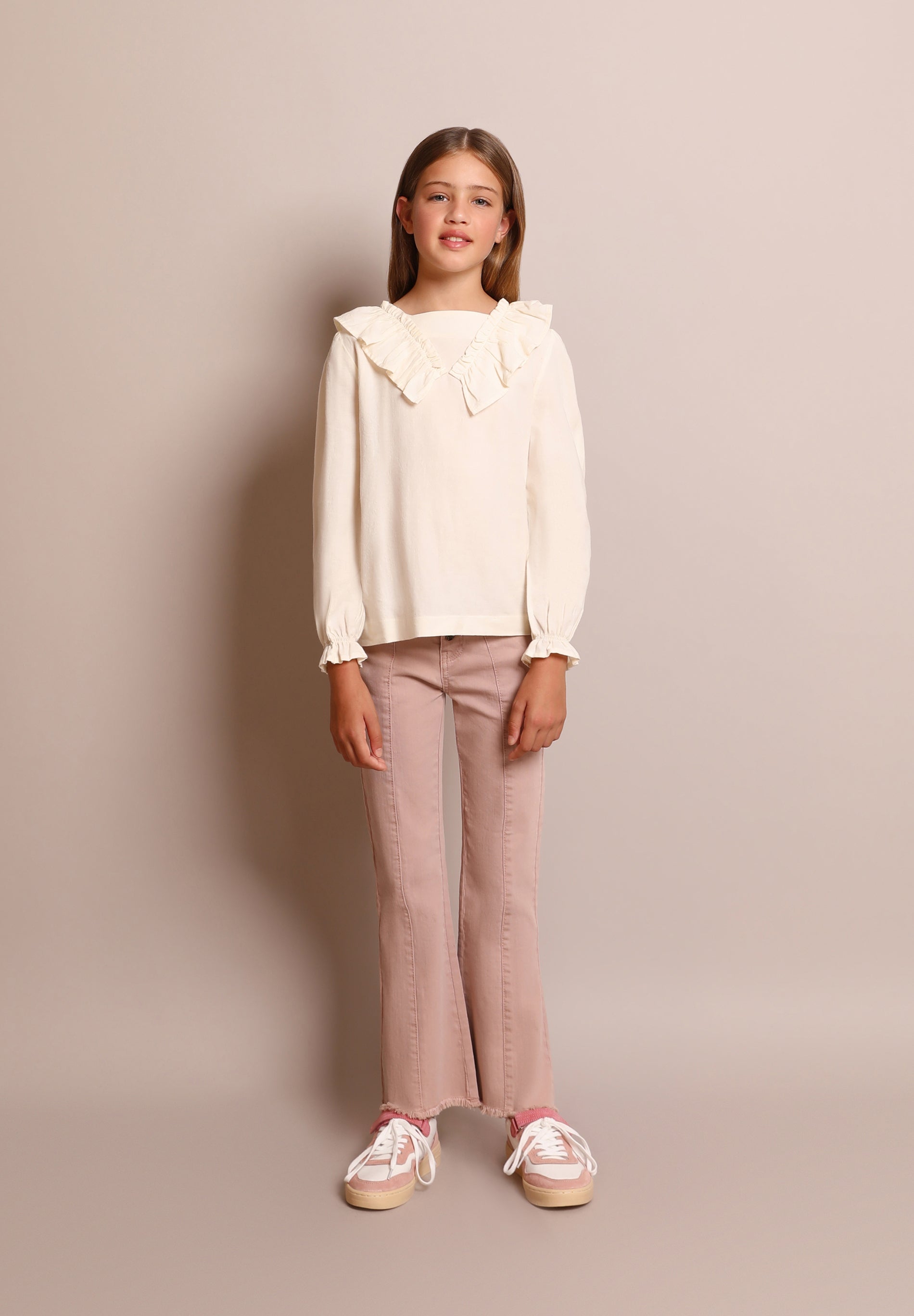 BLUSA VOLANTE