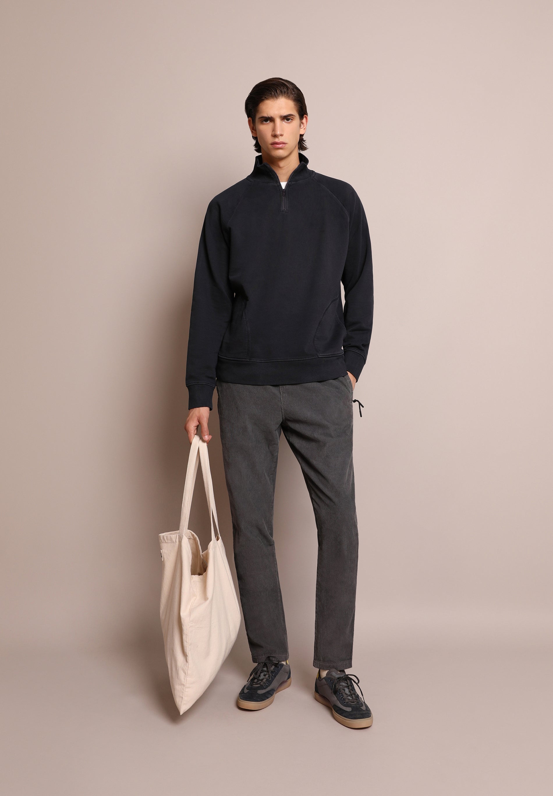 SUDADERA CUELLO CREMALLERA