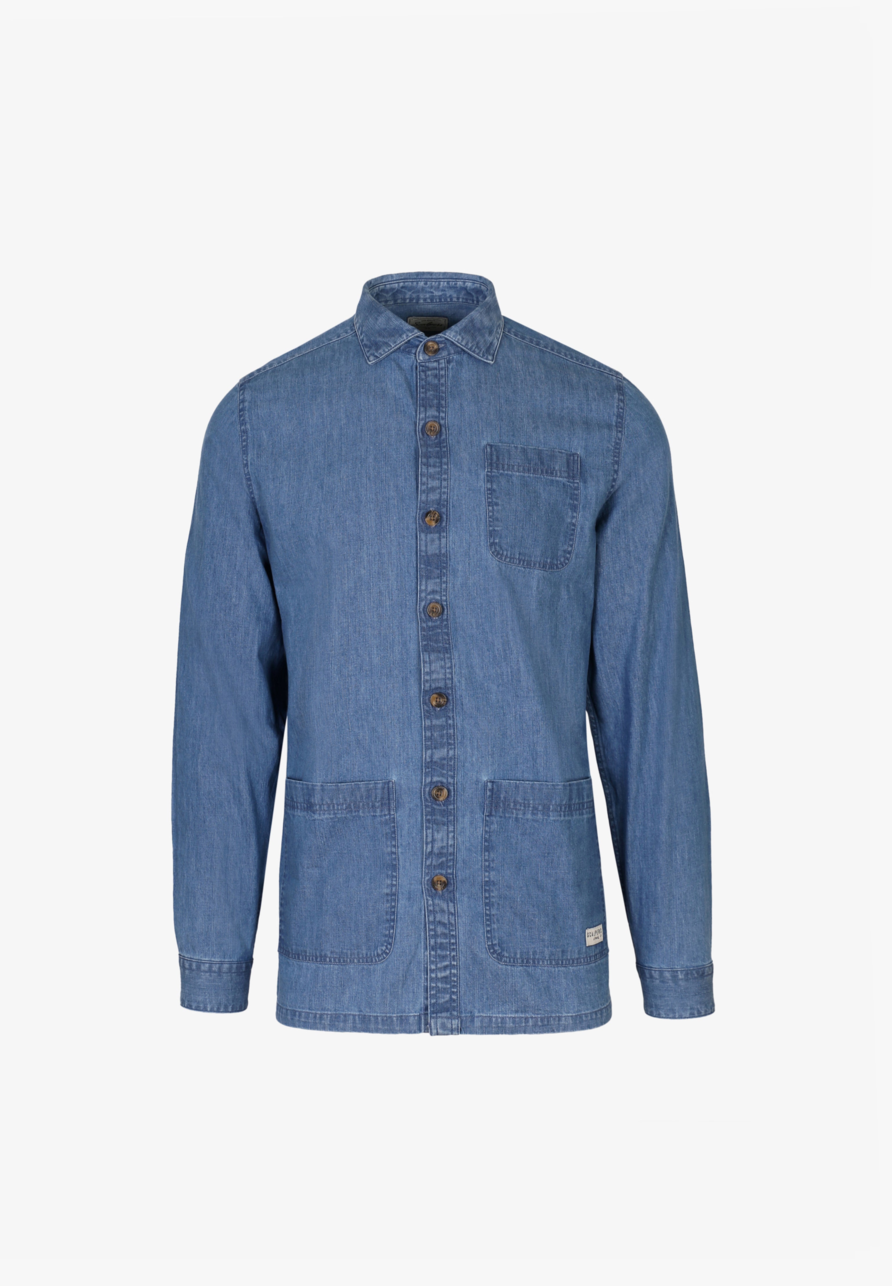 SOBRECAMISA DENIM BOLSILLOS