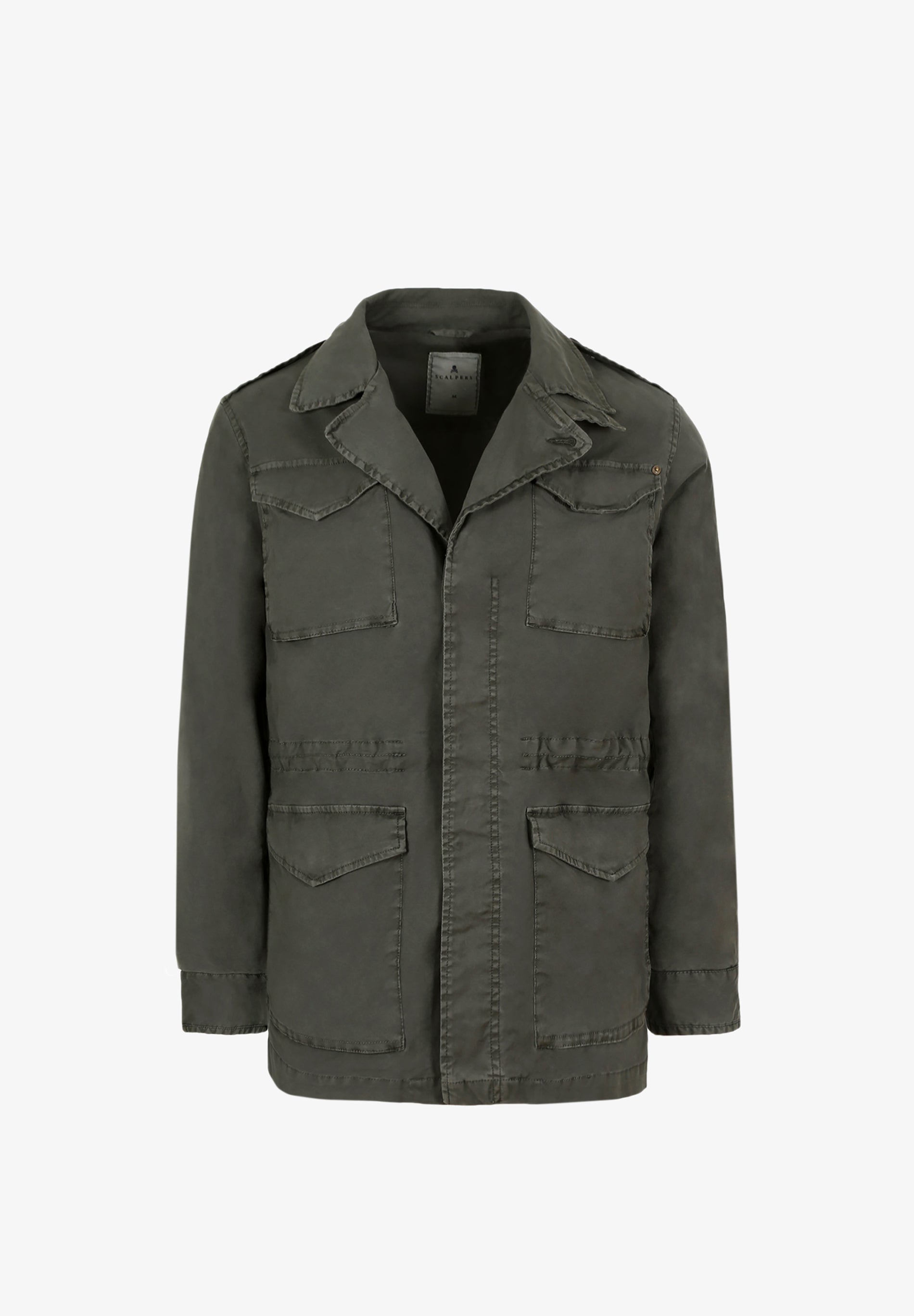 CHAQUETA MILITAR BOLSILLOS