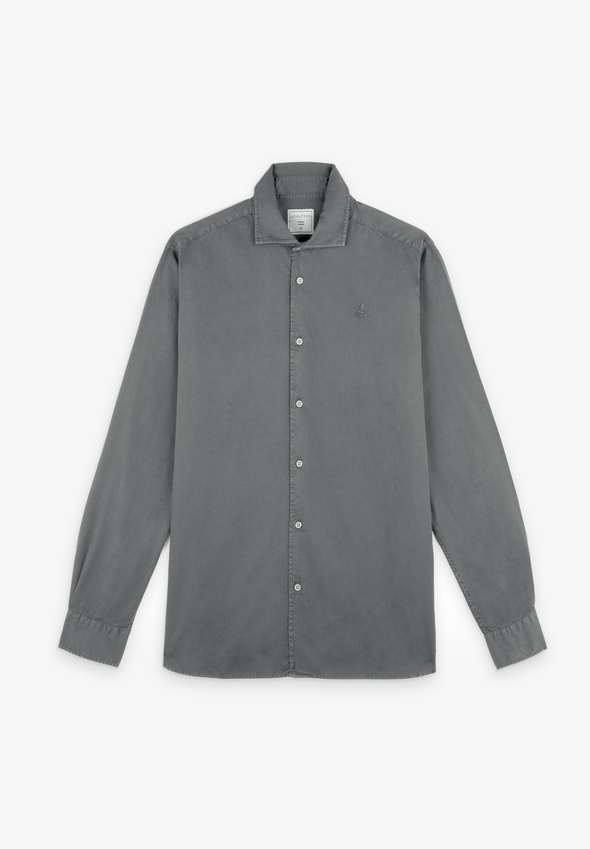 CAMISA LAVADA CALAVERA