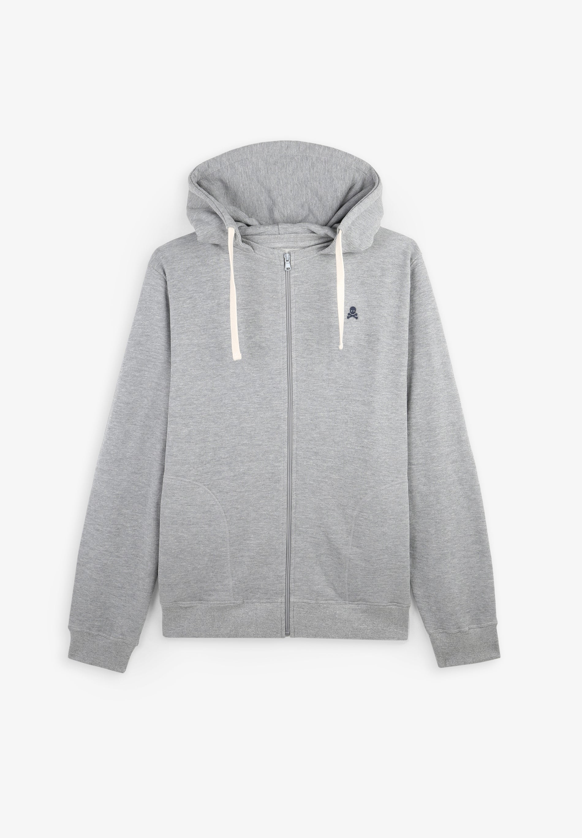 SUDADERA CAPUCHA CALAVERA CONTRASTE