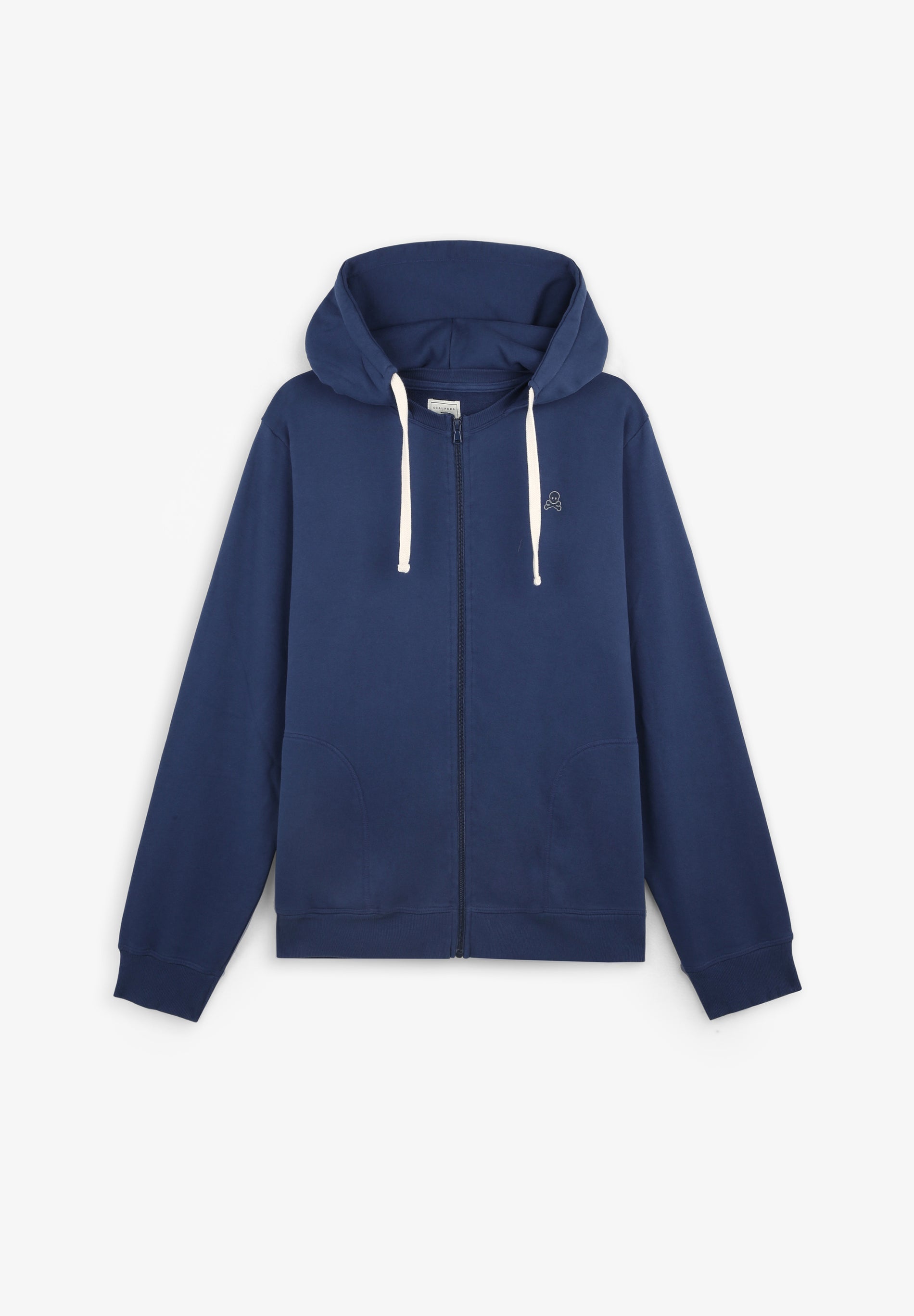 SUDADERA CAPUCHA CALAVERA CONTRASTE