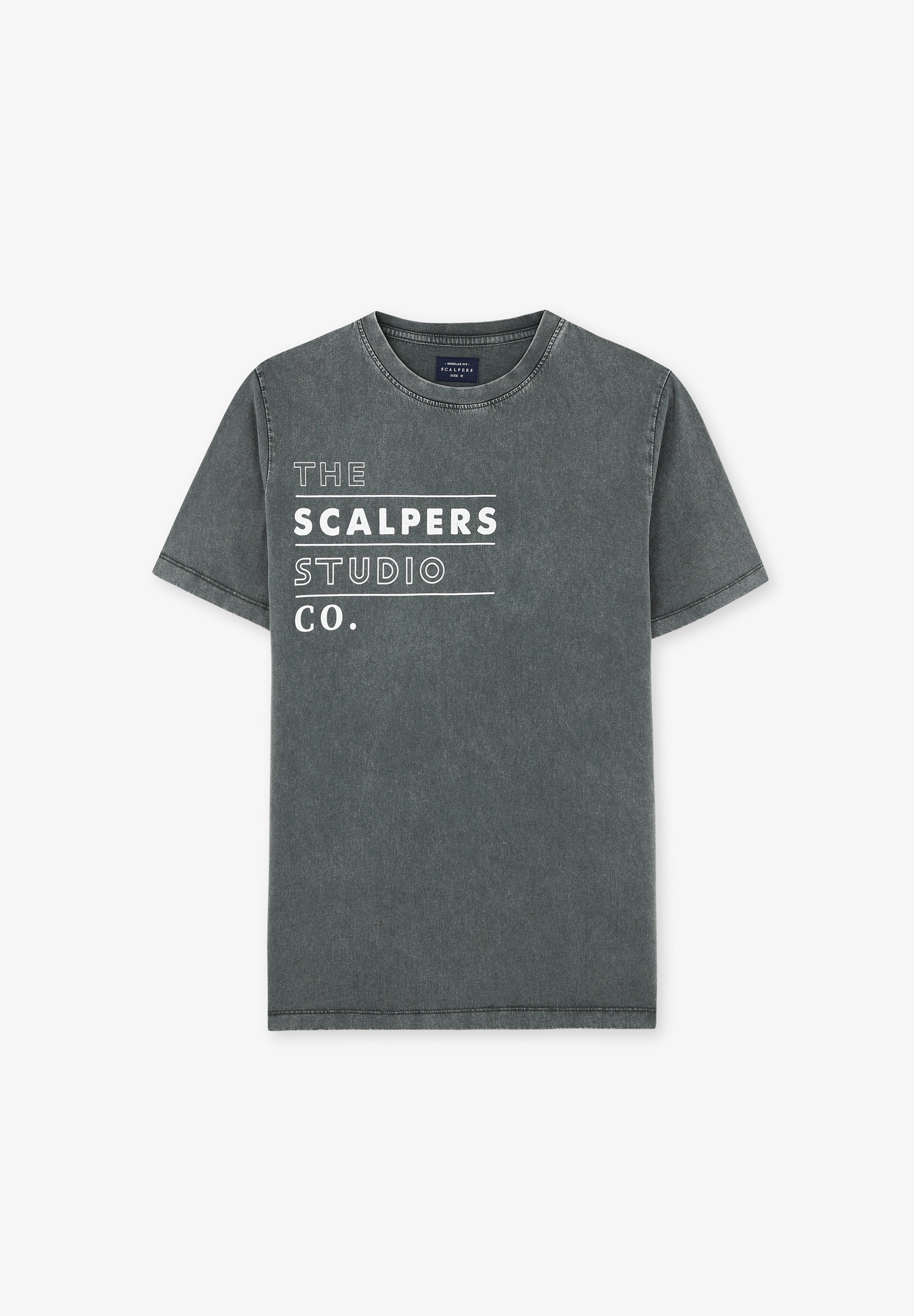 CAMISETA LAVADA SCALPERS STUDIO