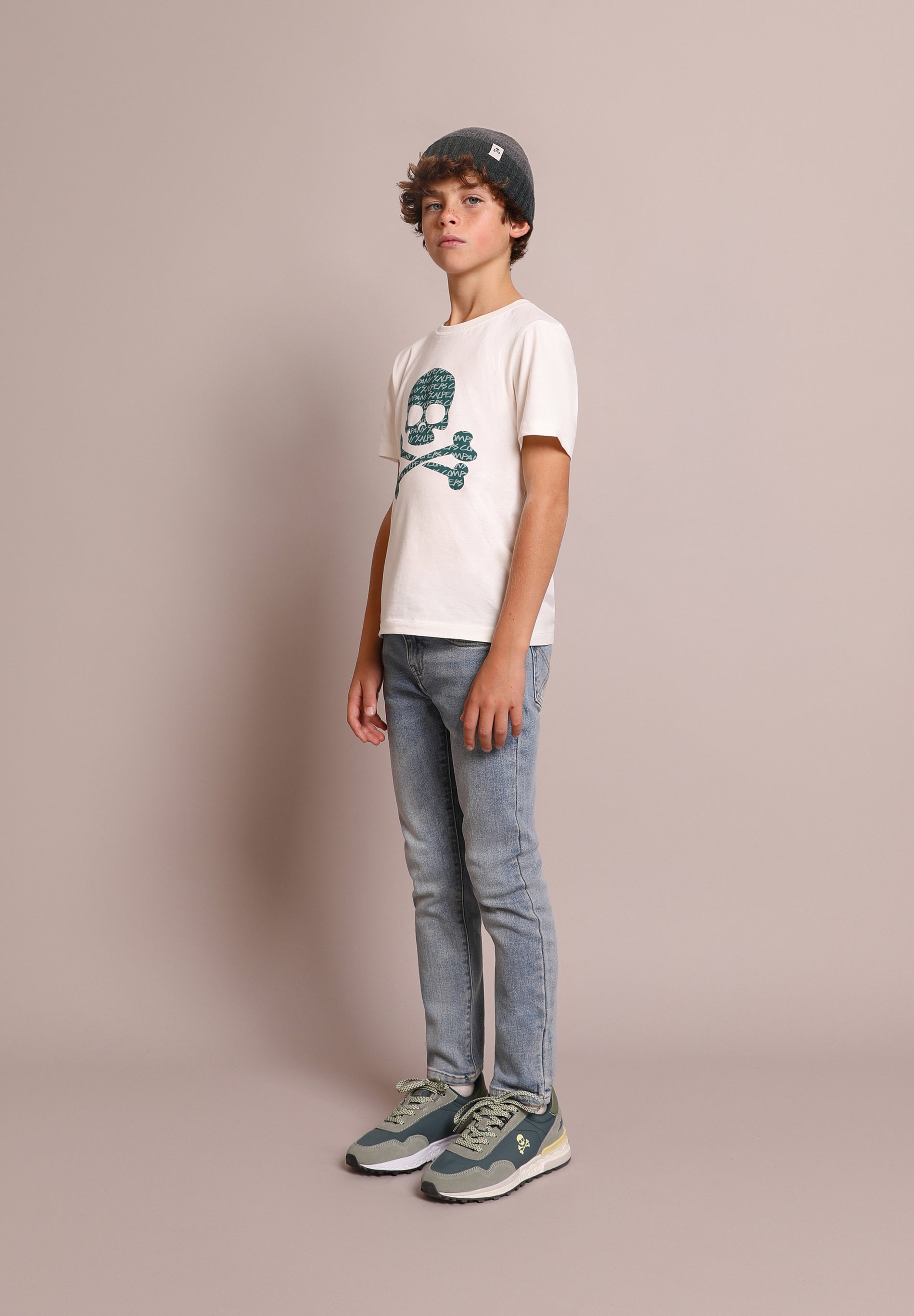 SNEAKERS CALAVERA LATERAL