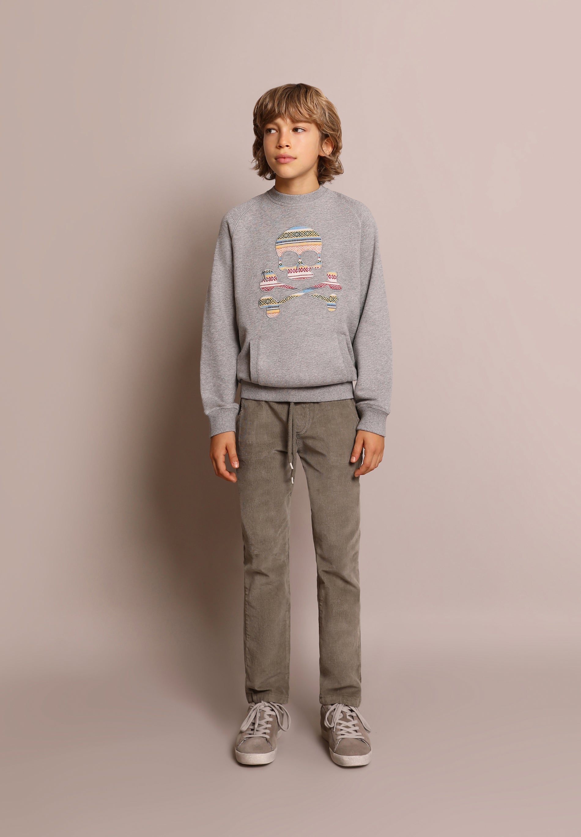 SUDADERA CALAVERA KILIM
