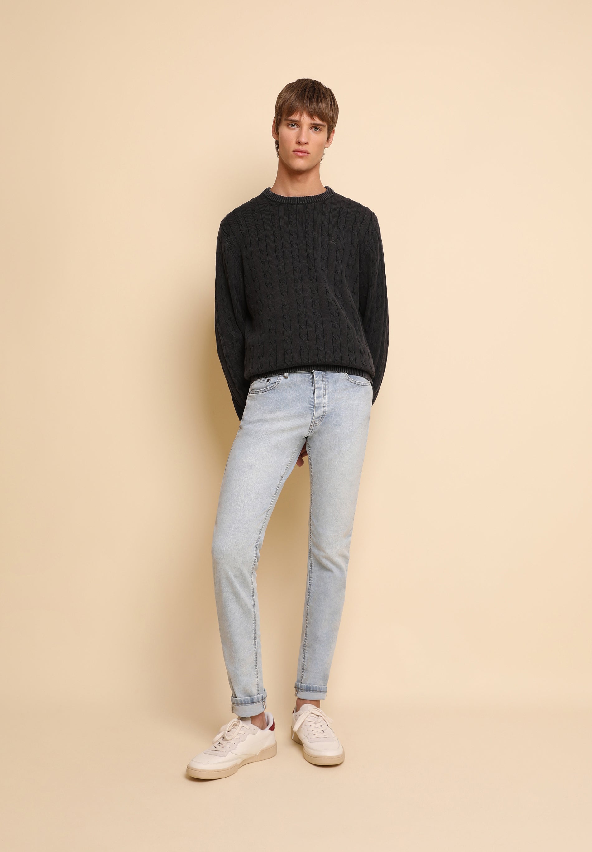 JEANS SKINNY LAVADOS