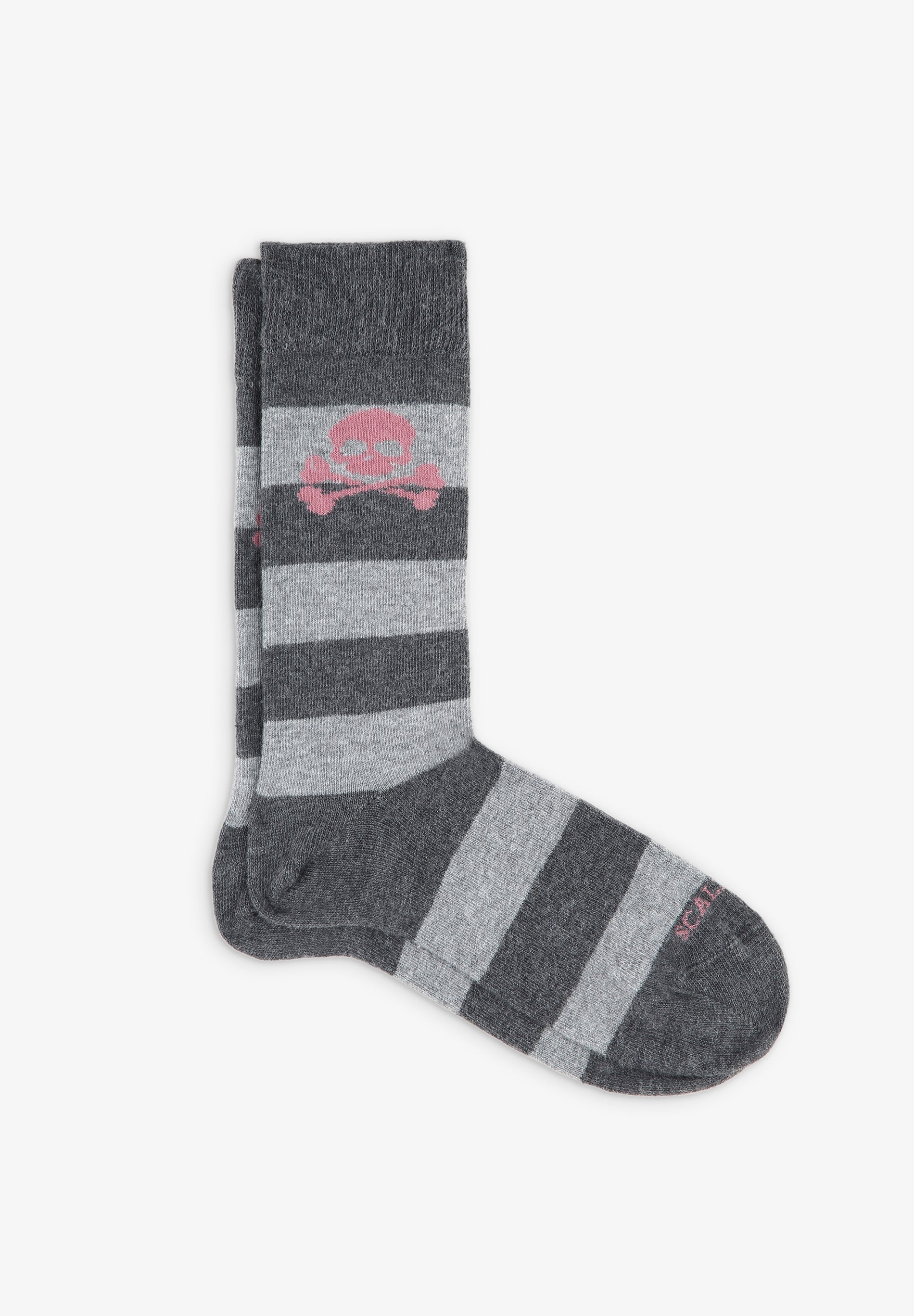 CALCETINES RAYAS CALAVERA CONTRASTE