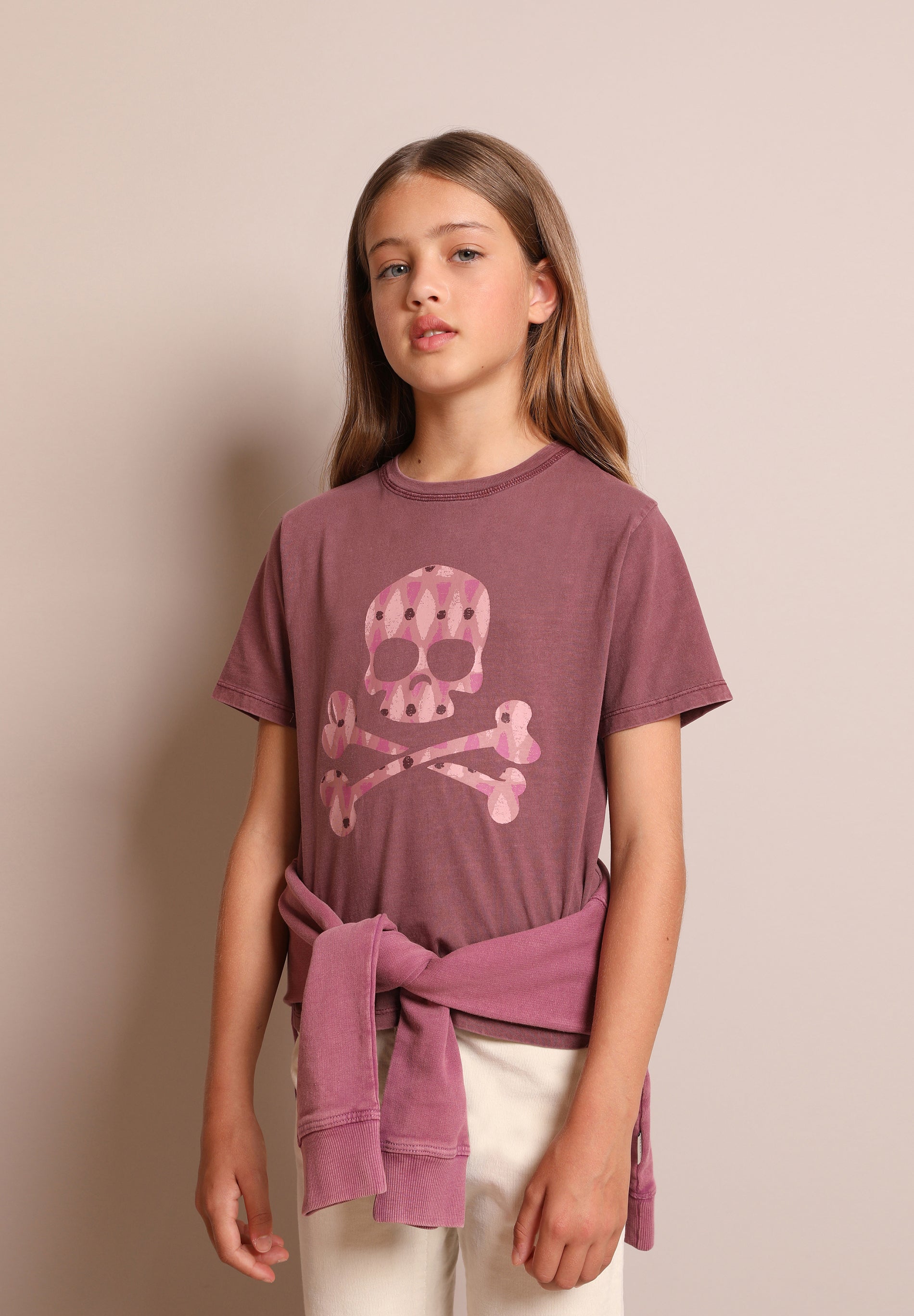 CAMISETA CALAVERA FRONTAL