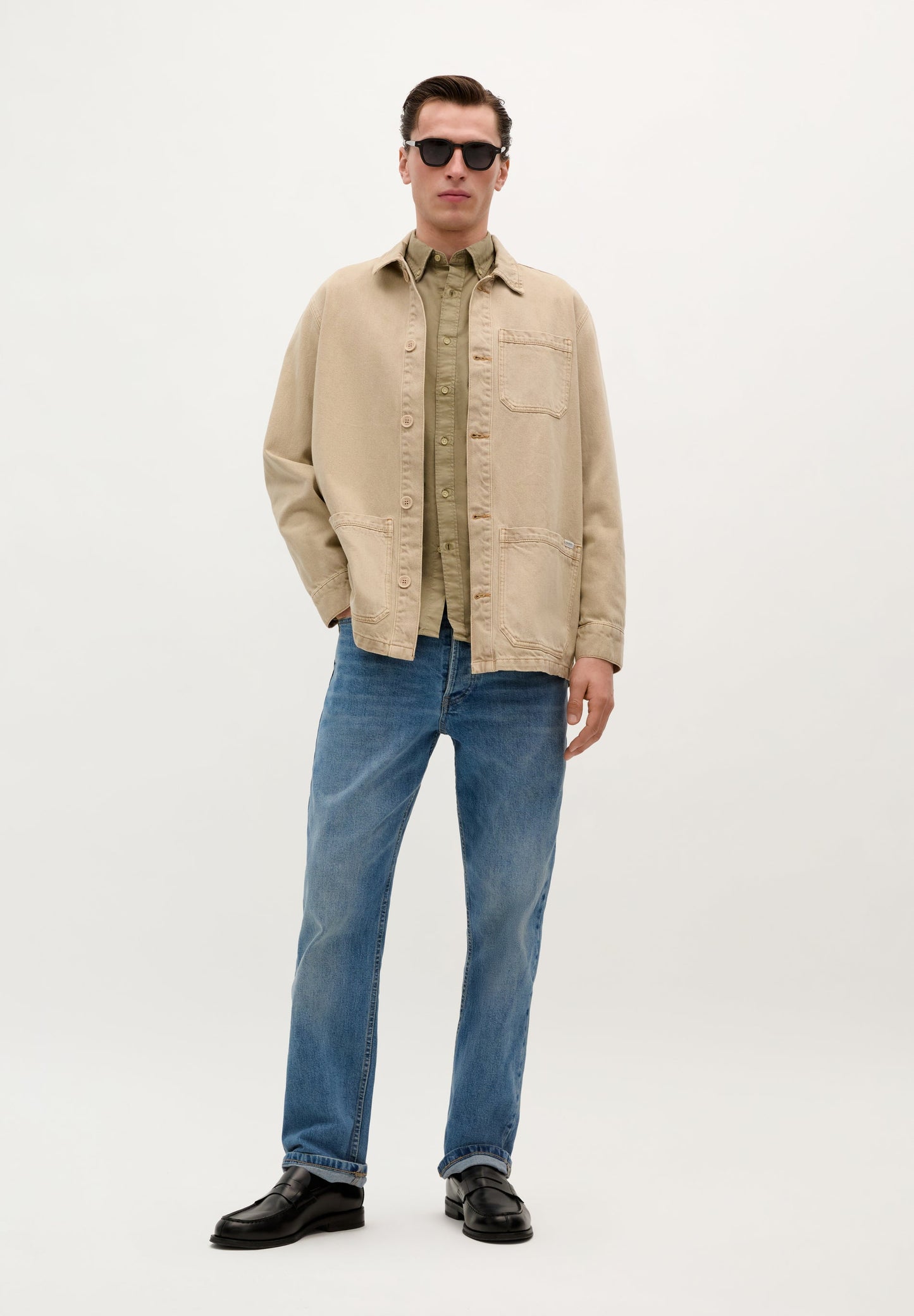 CAMISA CALAVERA CUELLO BOTONES