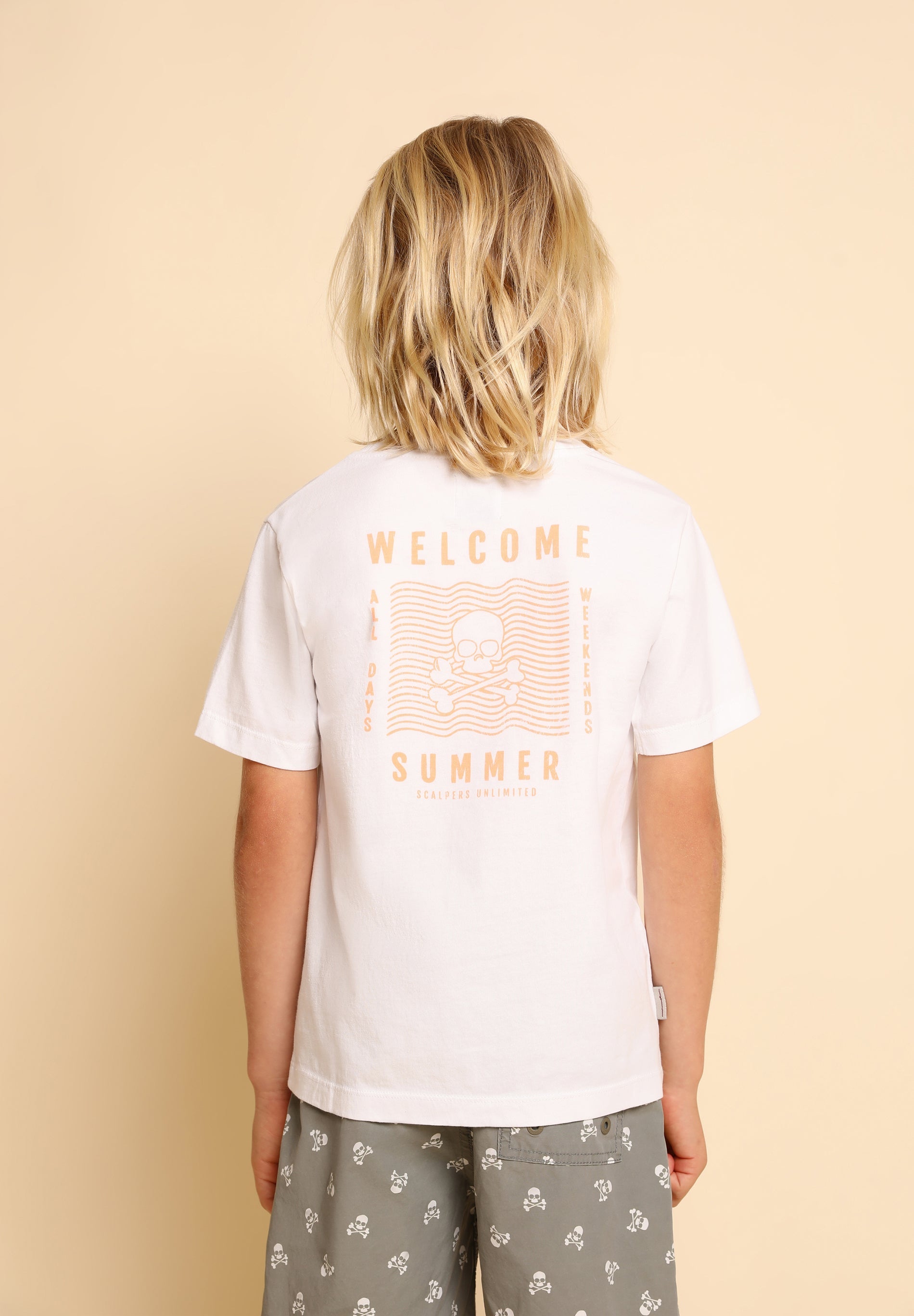 CAMISETA PRINT TRASERO ONDAS