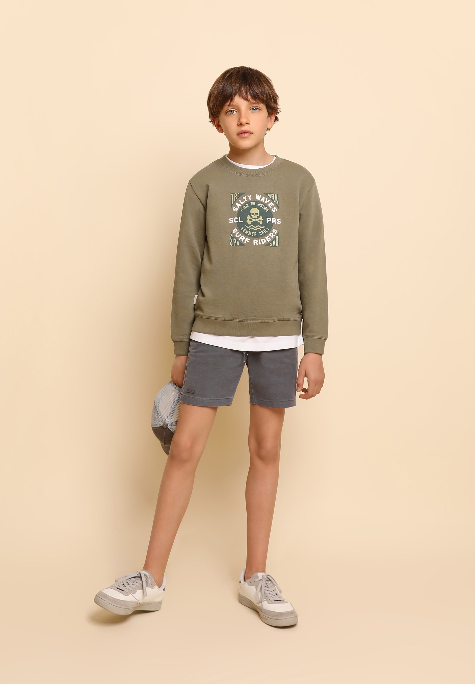 SUDADERA PRINT FRONTAL