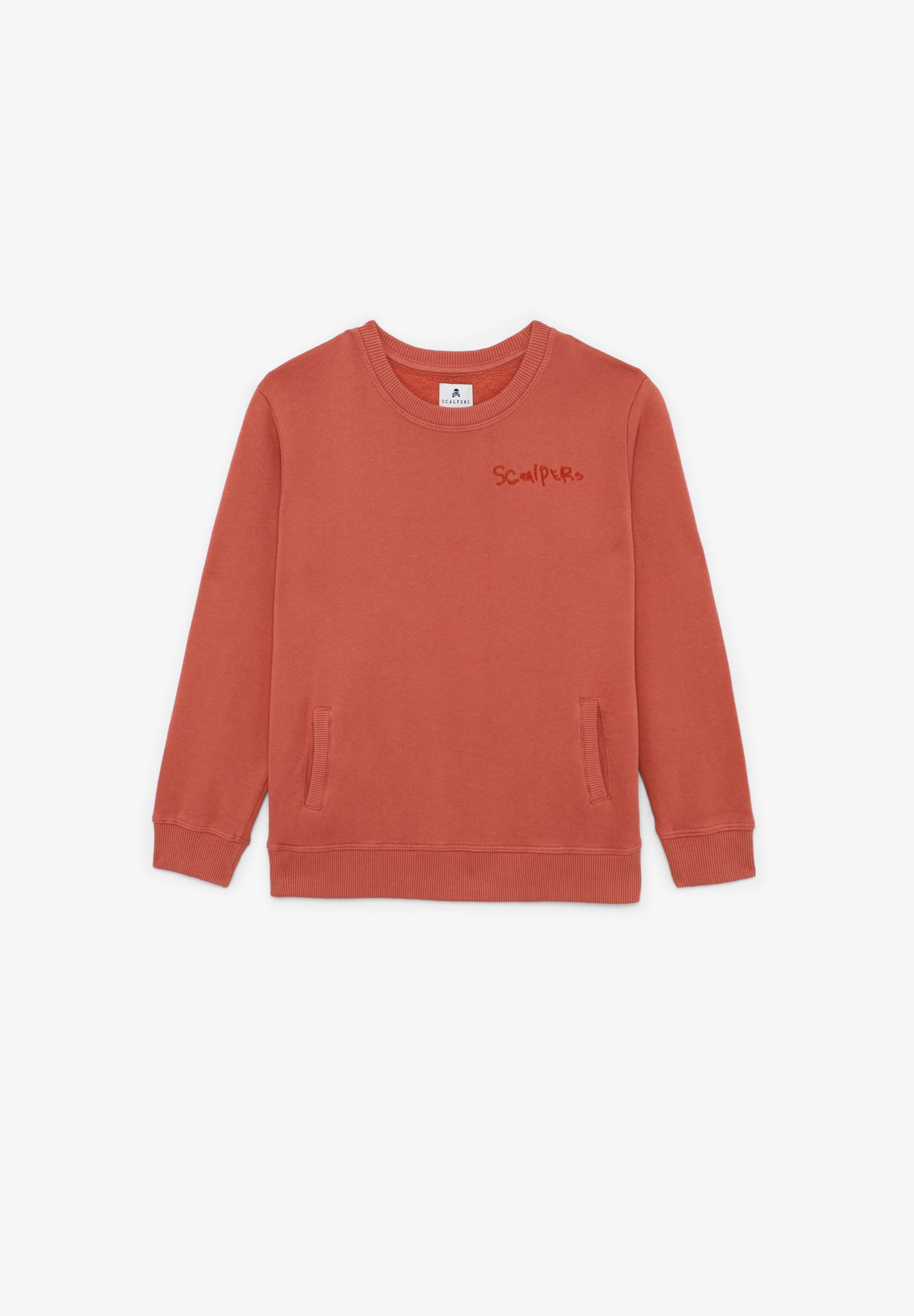 SUDADERA CALAVERA BORDADA TRASERA