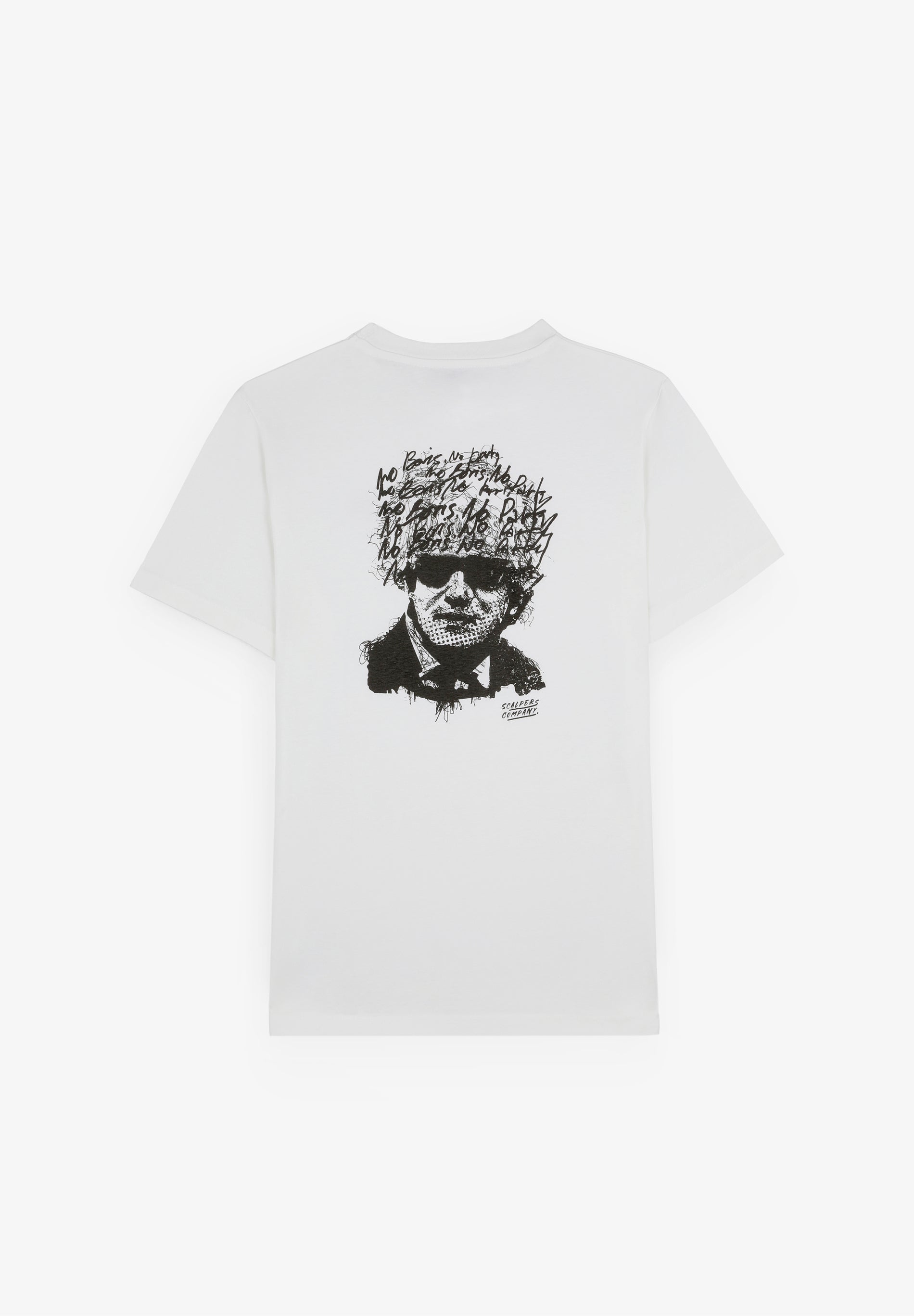 CAMISETA SILUETA TRASERA