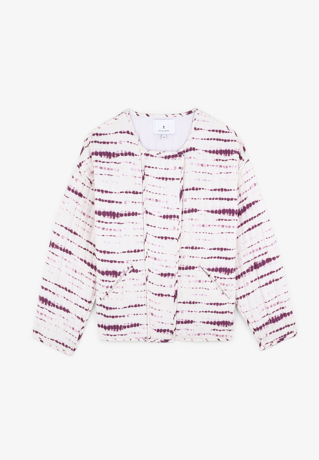 CHAQUETA RAYAS TIE DYE - Scalpers