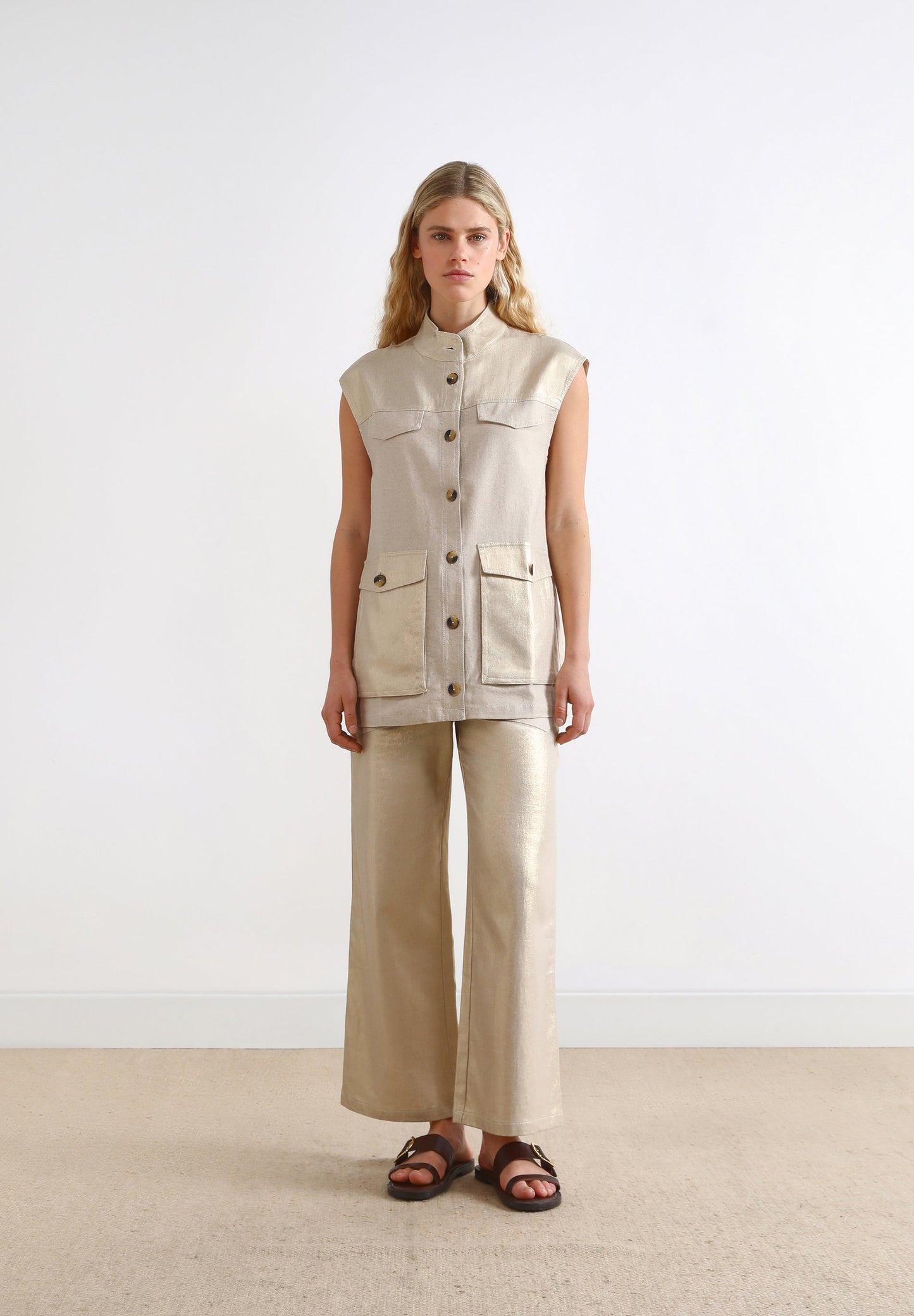 CHALECO BOLSILLOS FOIL