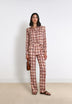 PANTALÓN FLARE CUADROS
