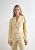 BLAZER VICHY CROPPED