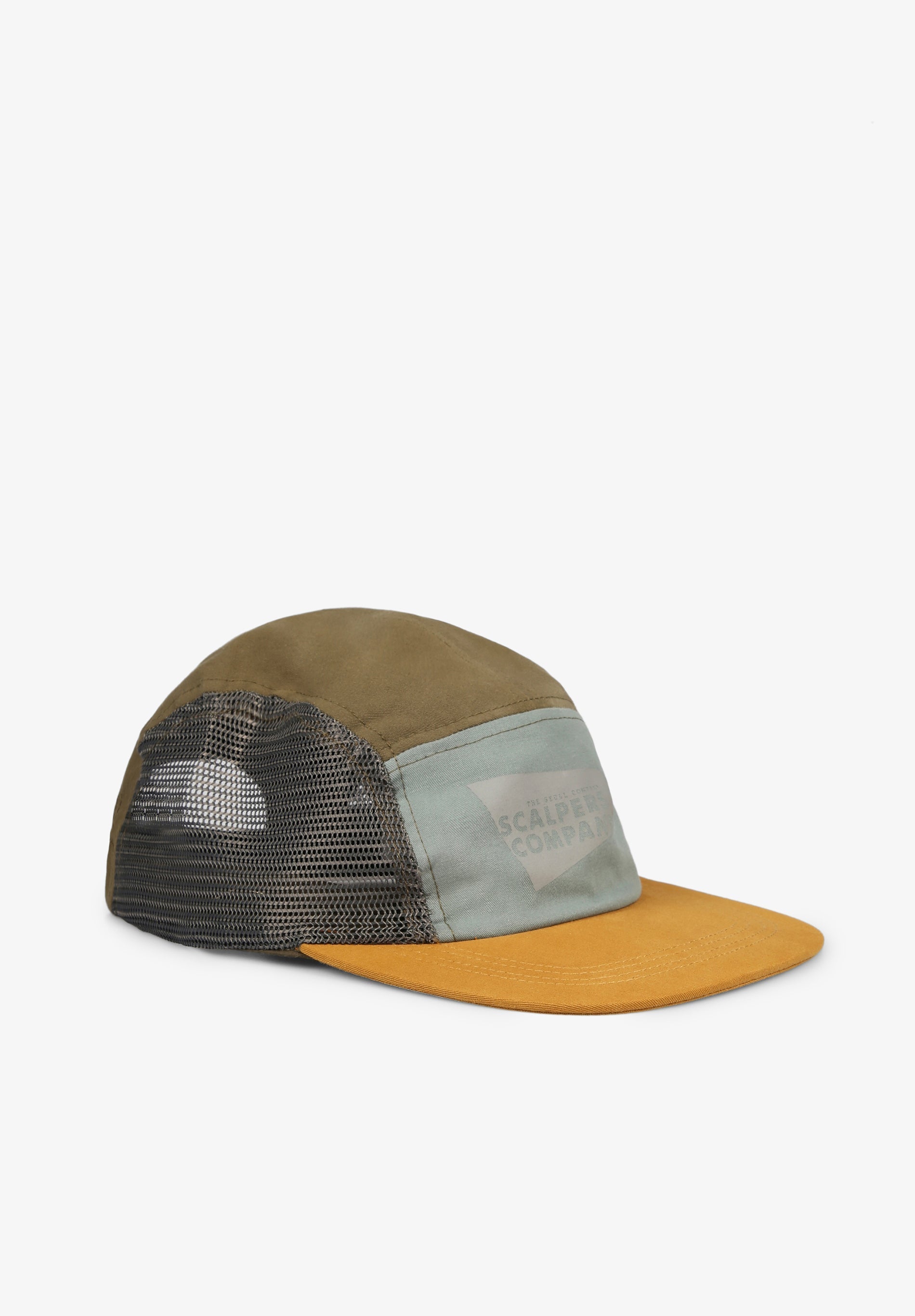 GORRA 5 PANELES REJILLA
