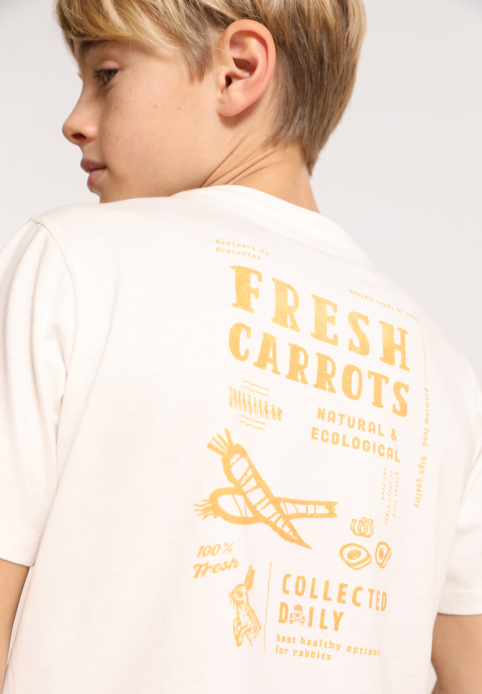 CAMISETA PRINT ZANAHORIAS