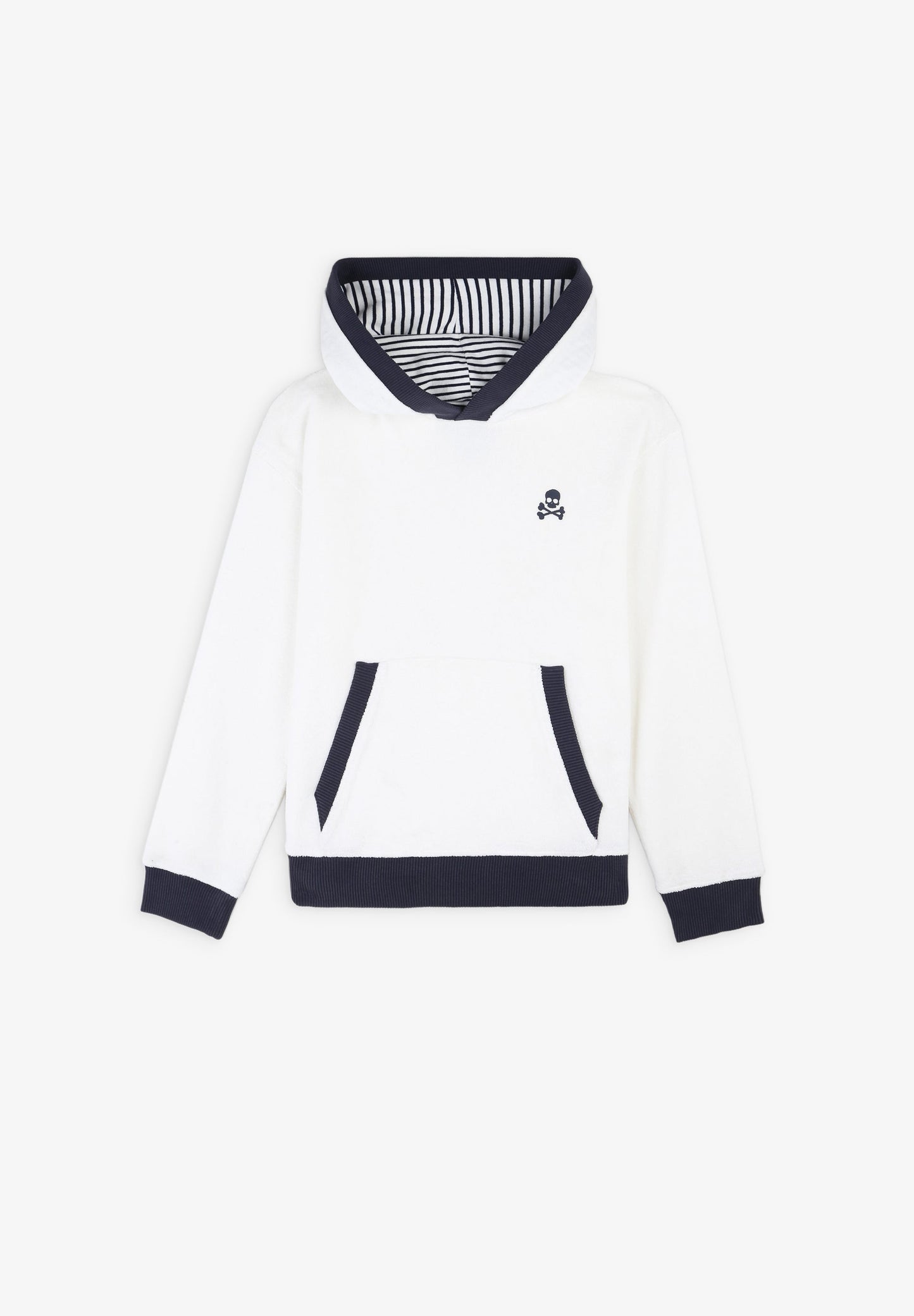 SUDADERA CAPUCHA CONTRASTE