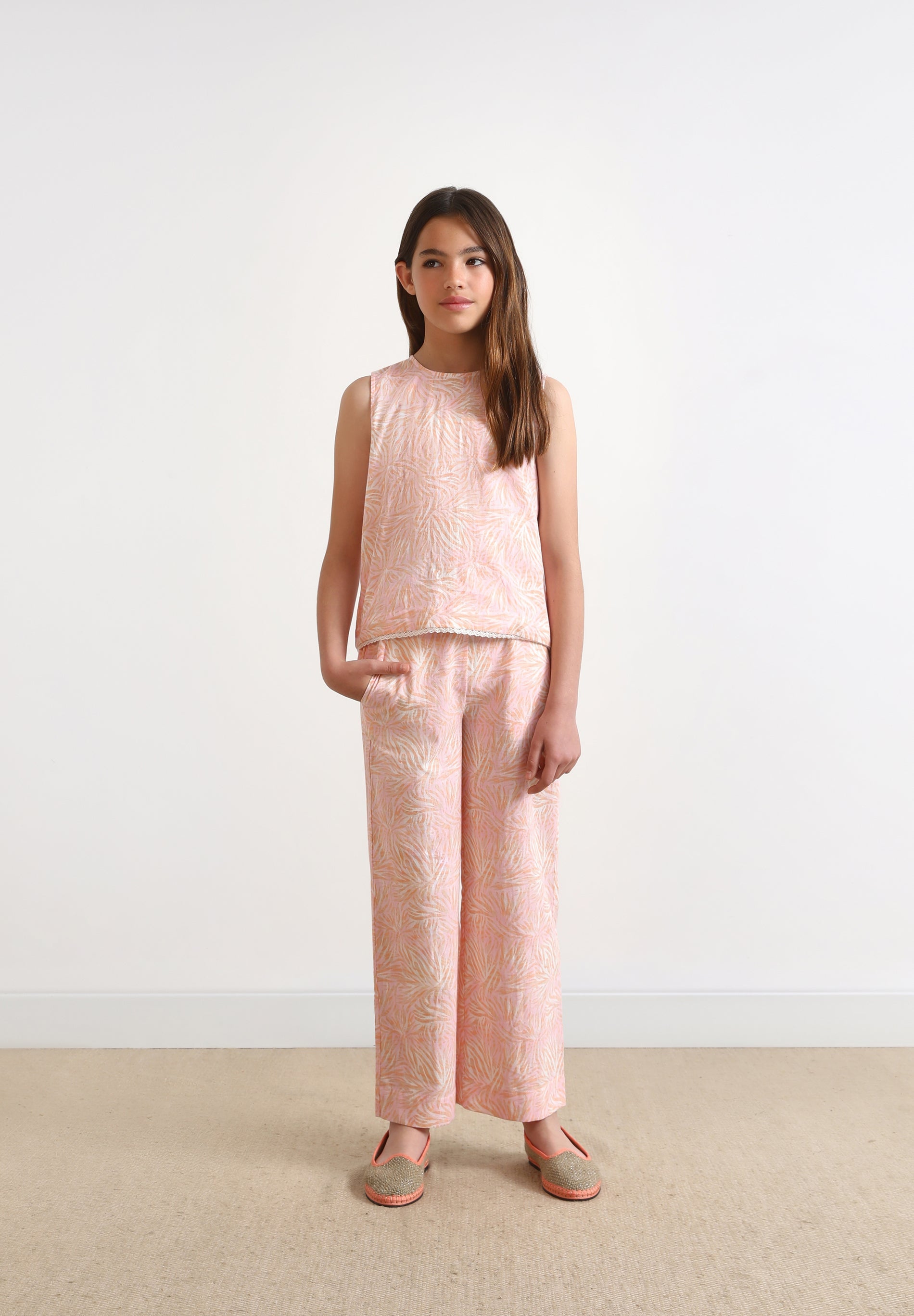 PANTALÓN PRINT HOJAS