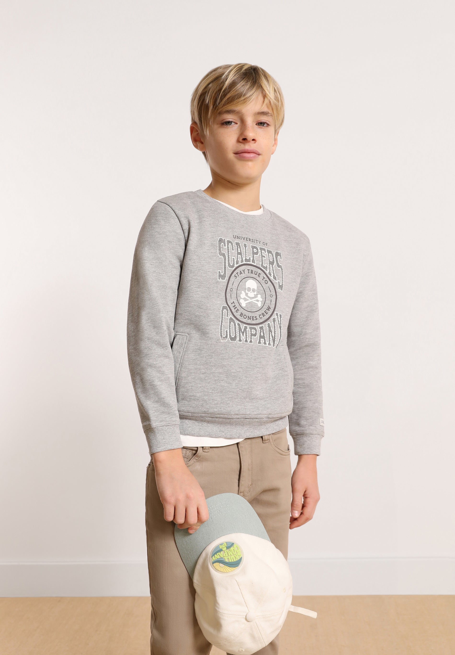 SUDADERA CALAVERA CIRCULAR